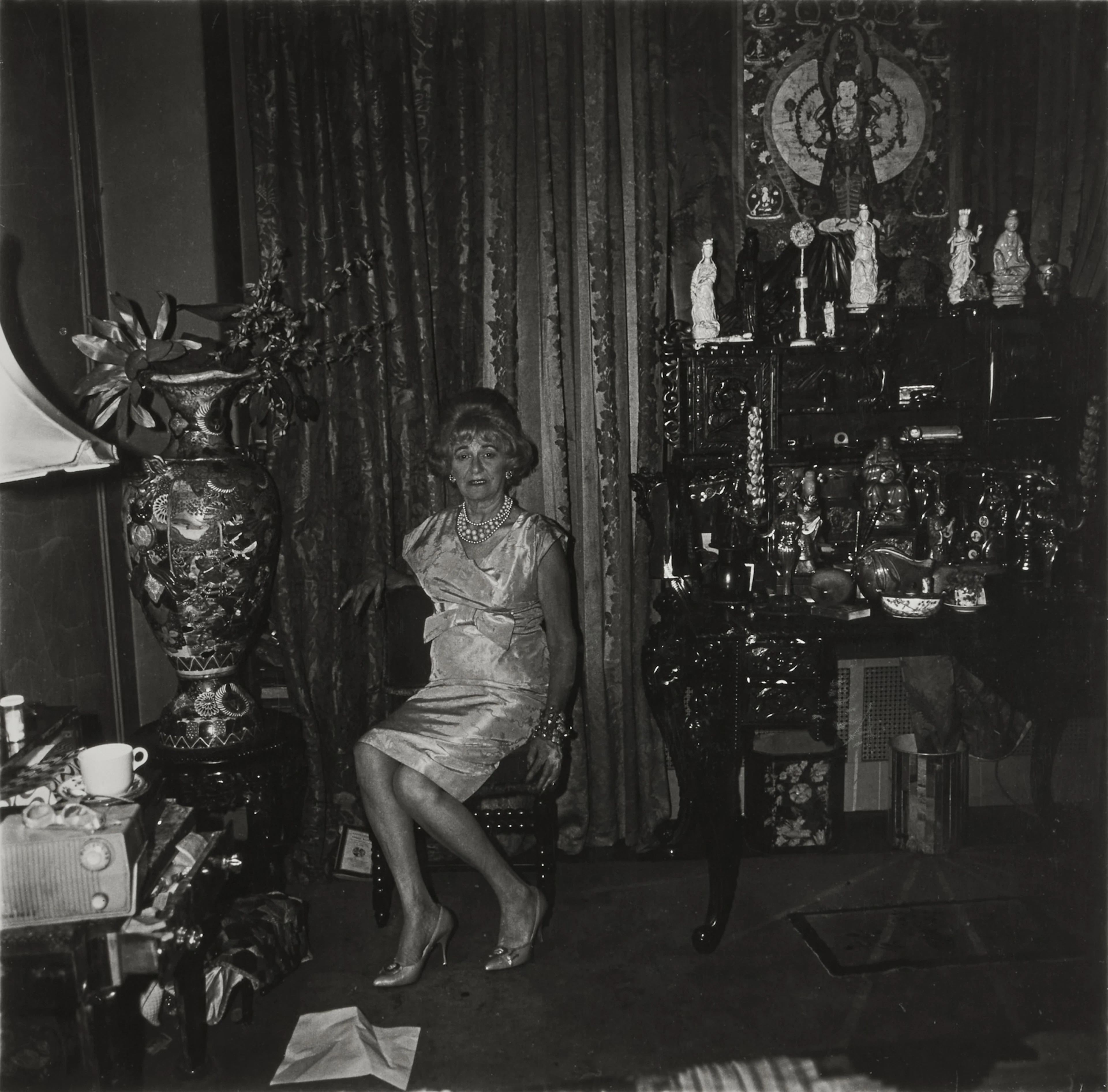A Widow in Her Bedroom on 55th St., NYC, 1963