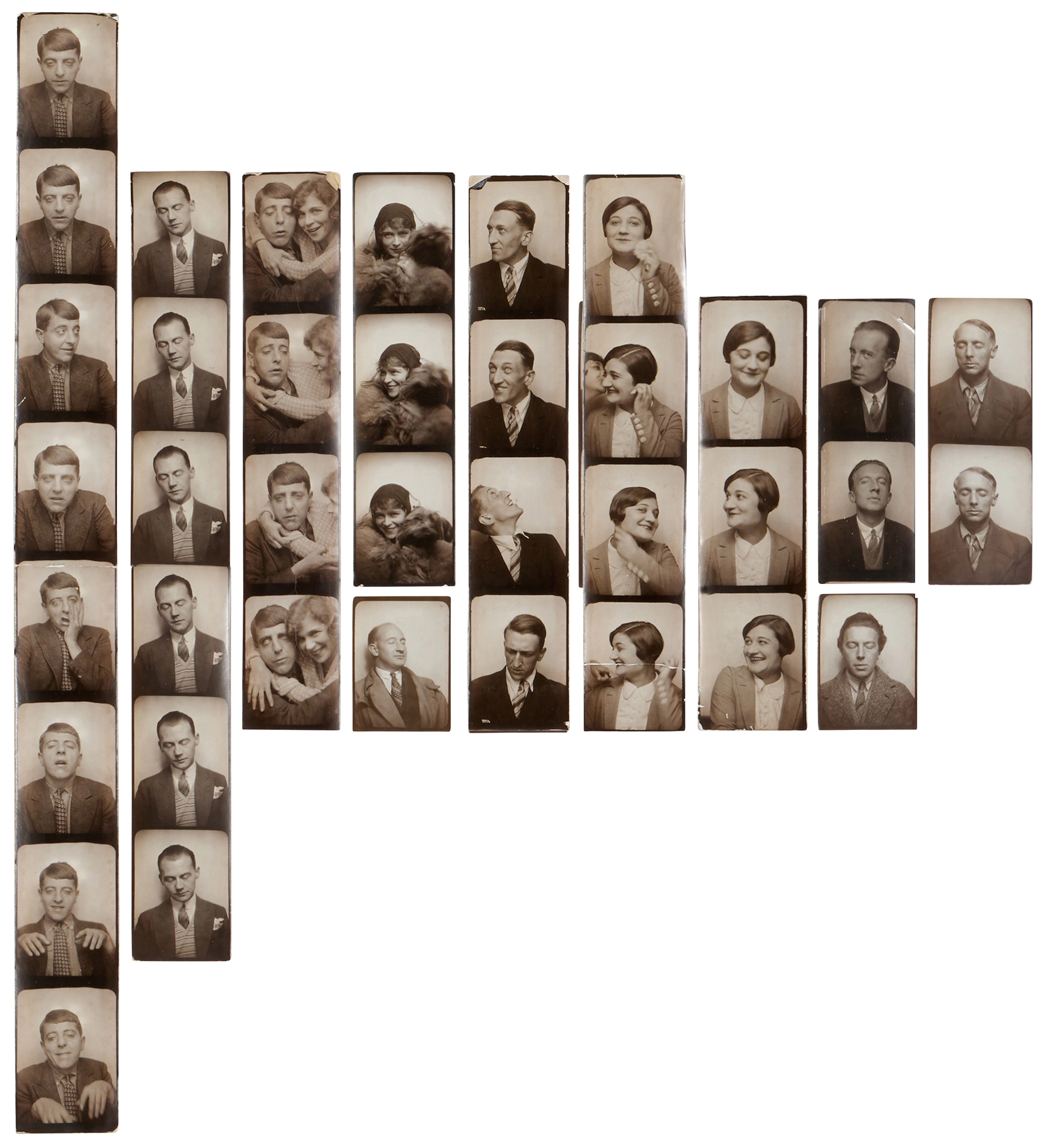 Photo Booth Portraits of André Breton