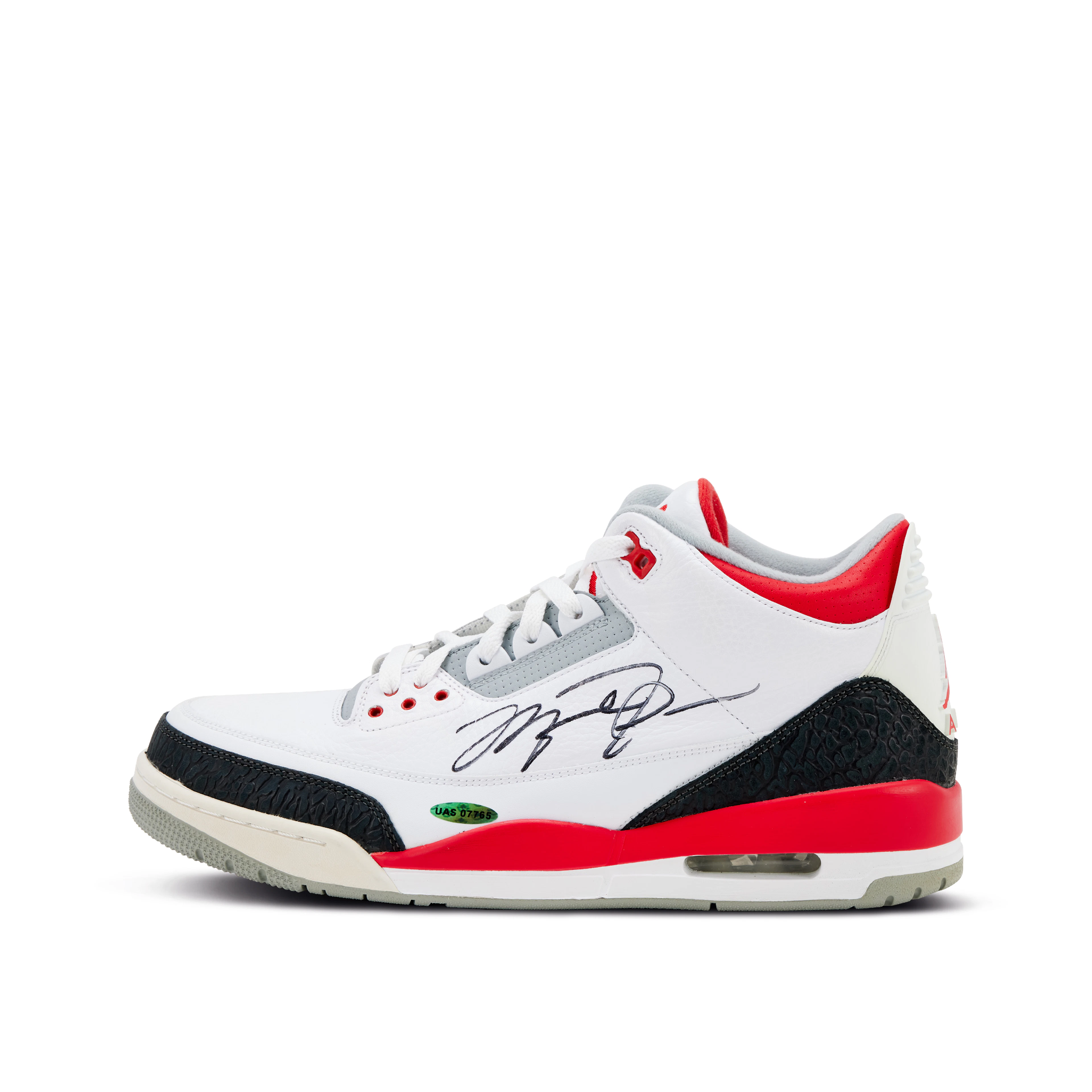 Michael Jordan Signed | Nike Air Jordan 3 Retro Fire Red | Size 13