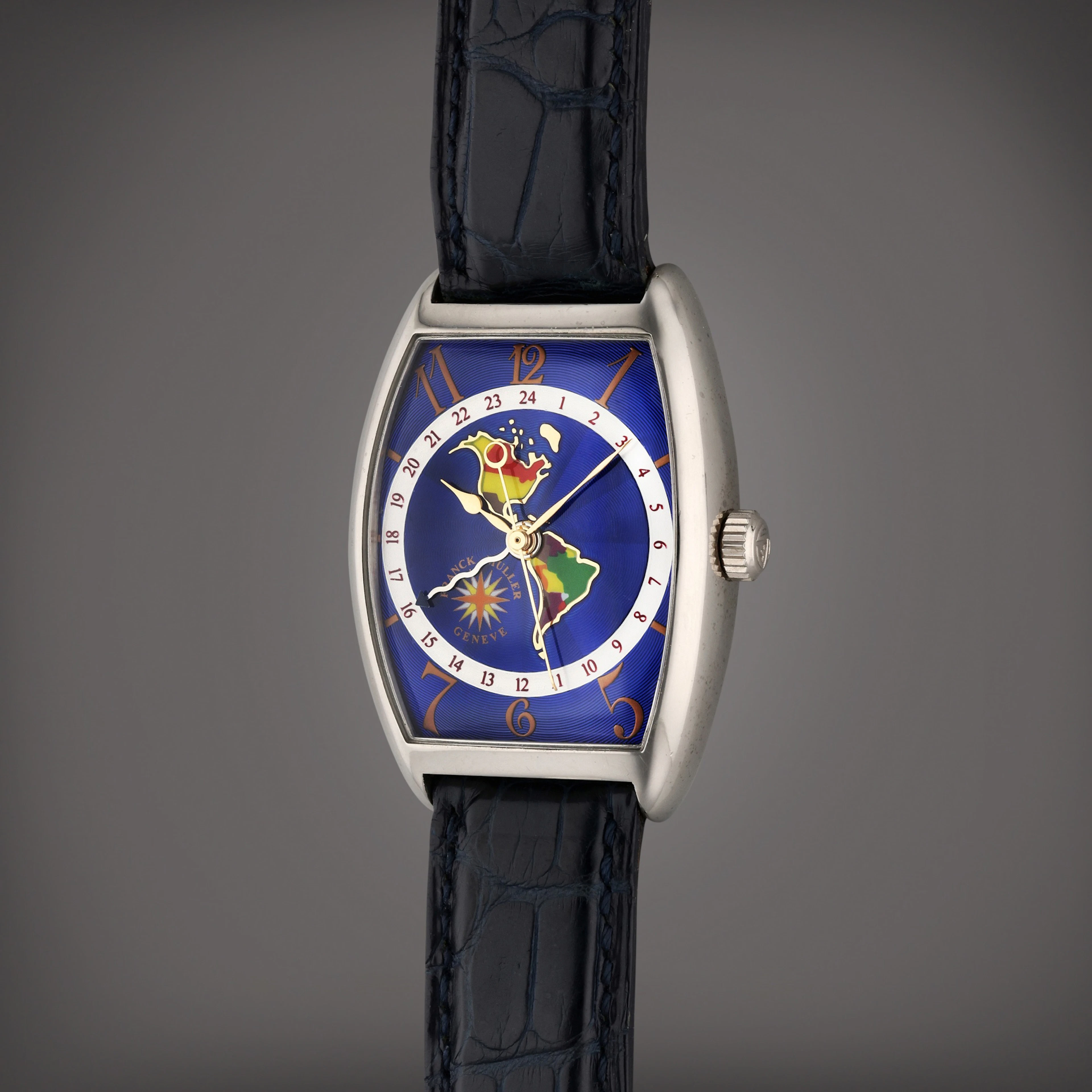 Reference 2852 WW Casablanca | A white gold automatic...