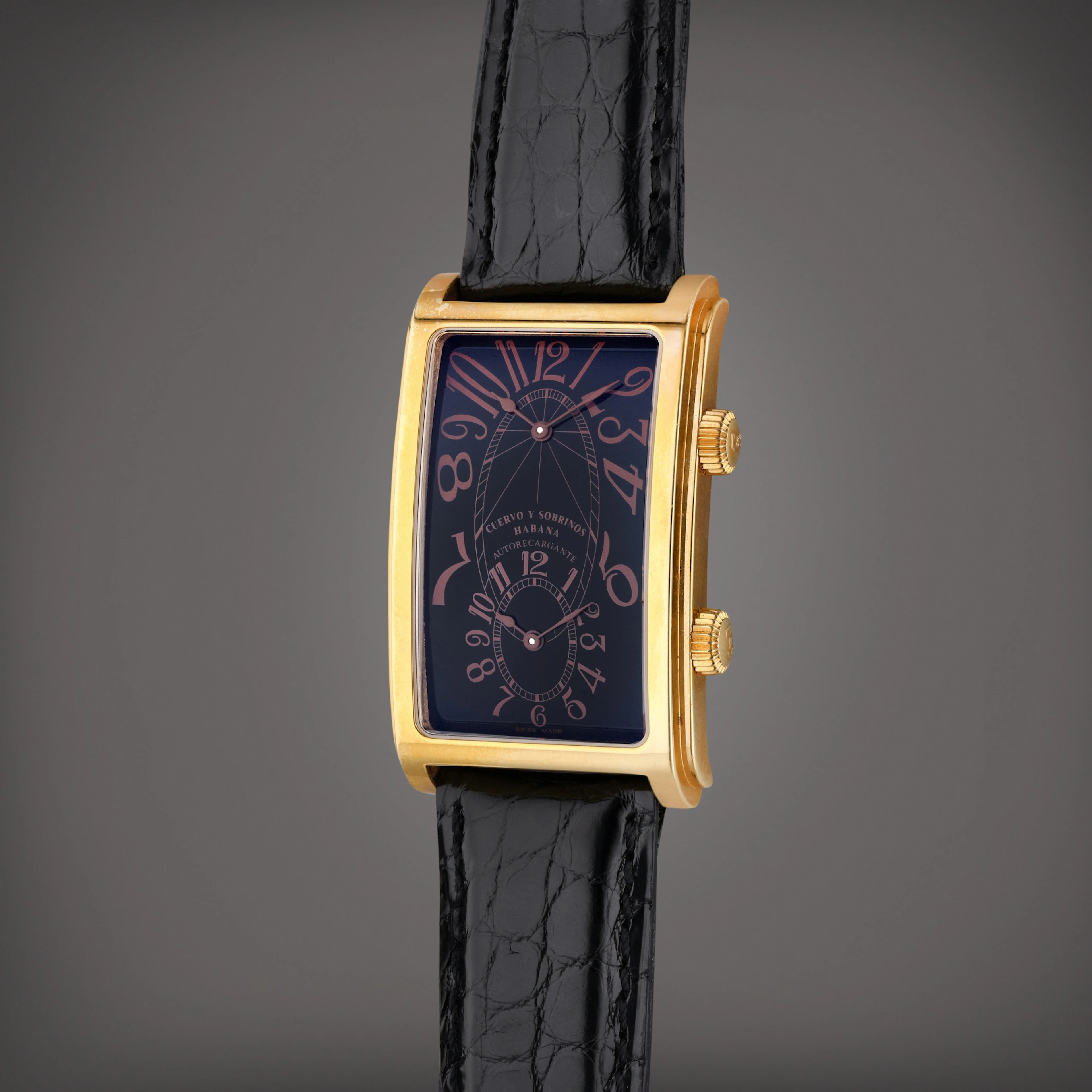 Reference 0 1112/1 Prominente | A pink gold automatic...