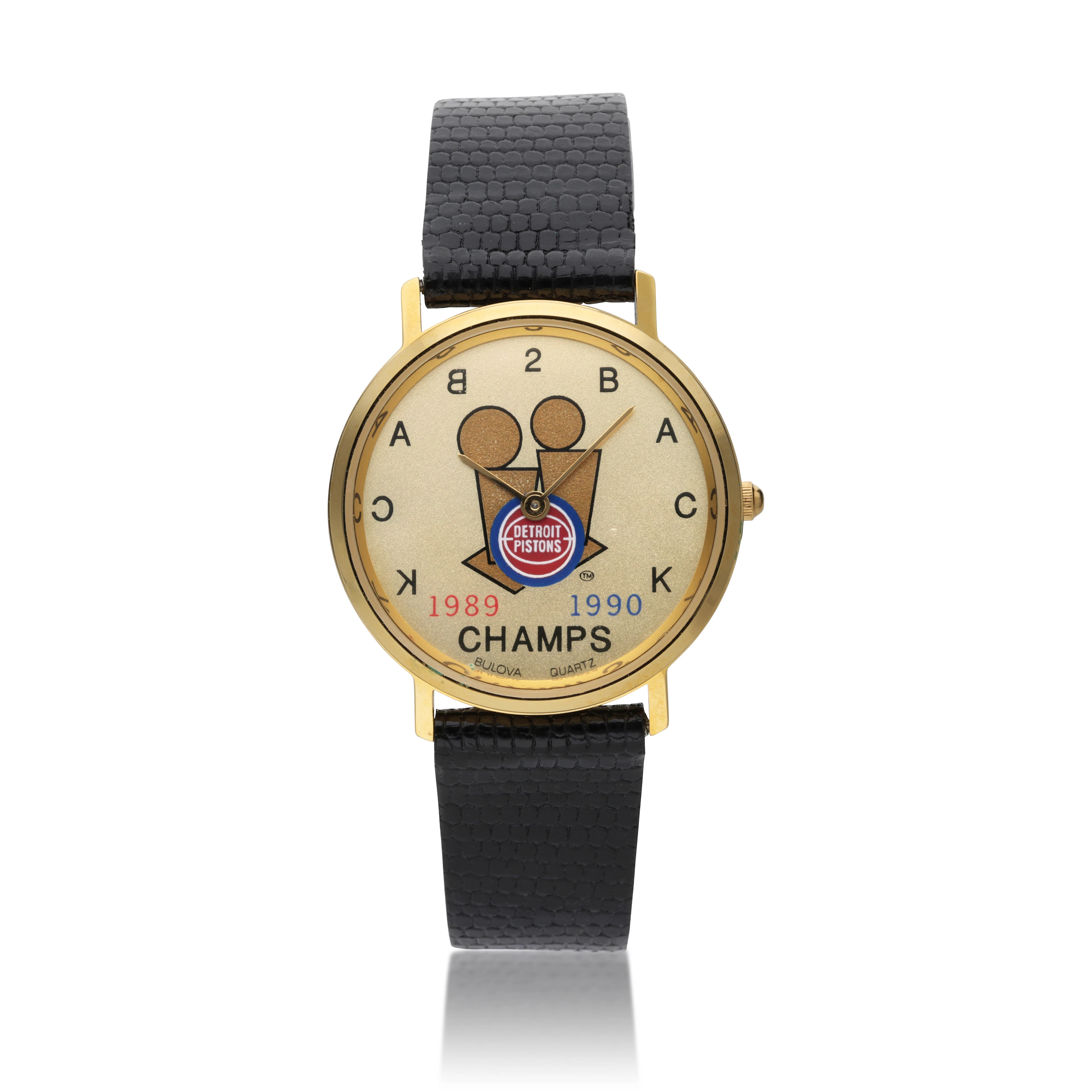 Isiah Thomas Detroit Pistons Bulova 'Back 2 Back' 1990...