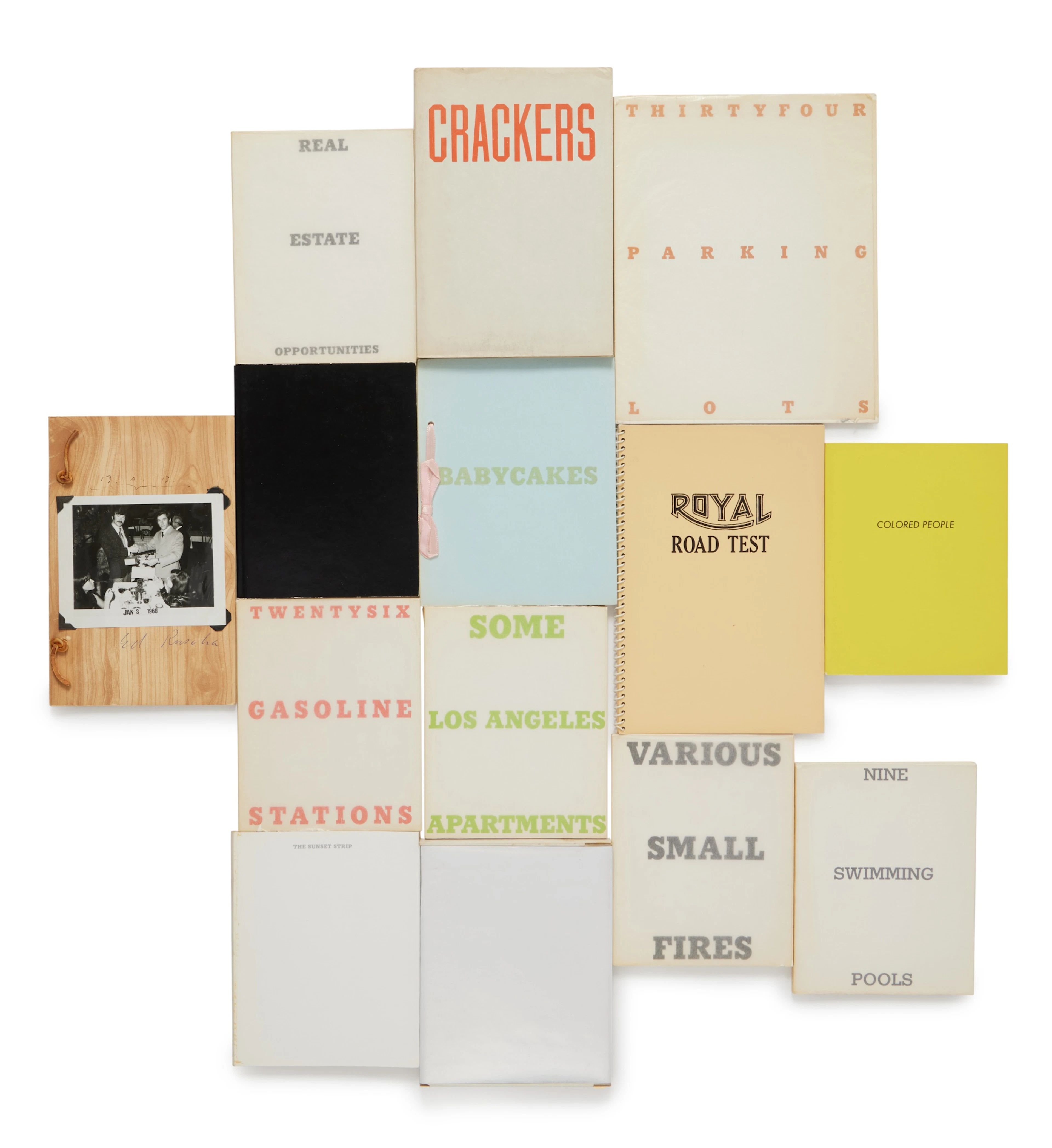 Group of 13 Artist's Books (Engberg B. 1-8, B10-13, B16)
