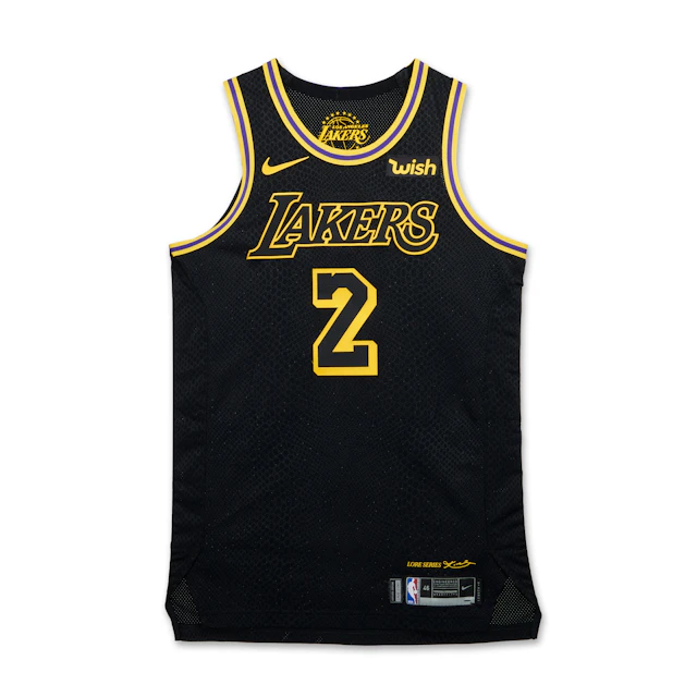 Lonzo Ball Los Angeles Lakers 2017-2018 Game Worn Jersey