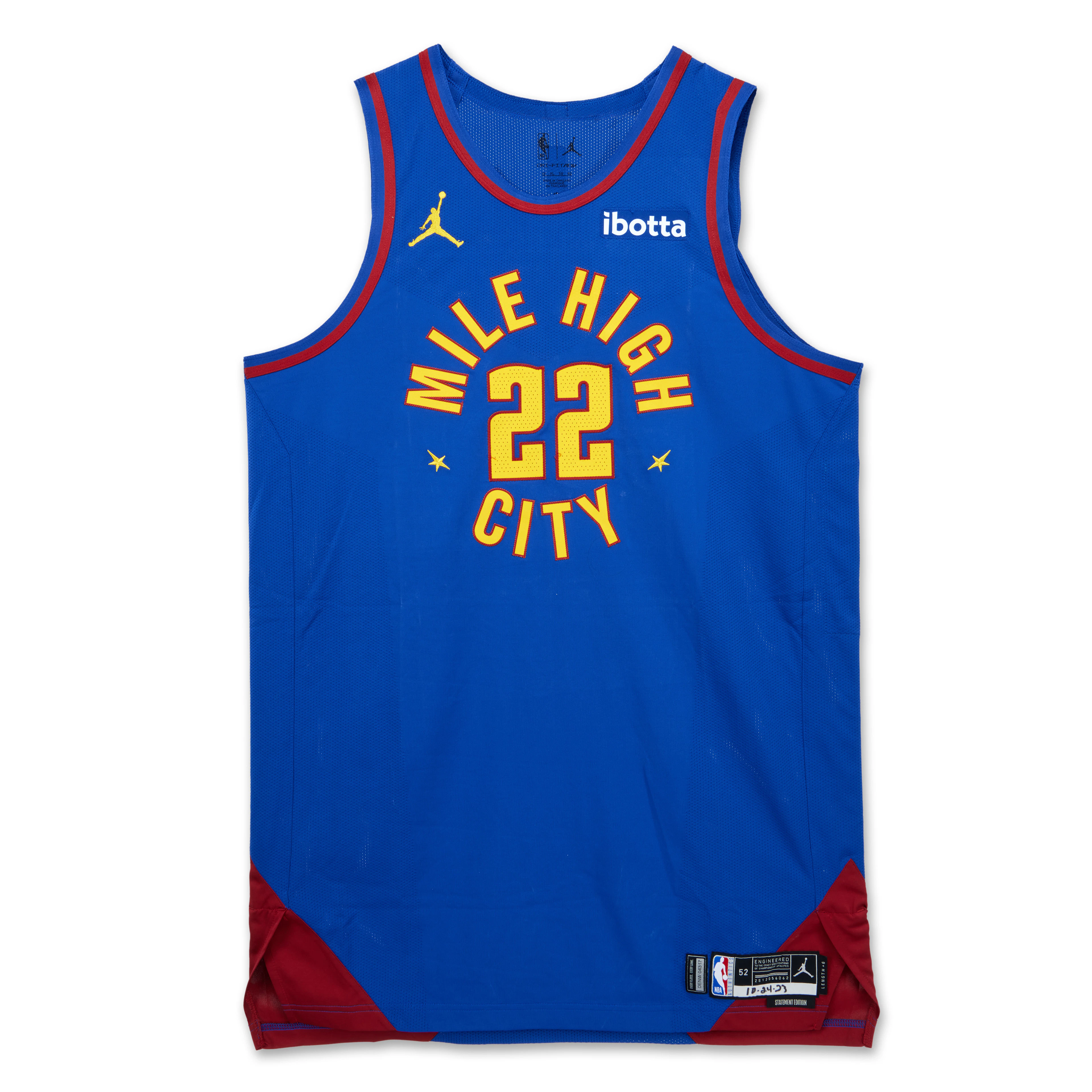 Zeke Nnaji Denver Nuggets 2023-2024 Kia NBA Tip-Off Game...