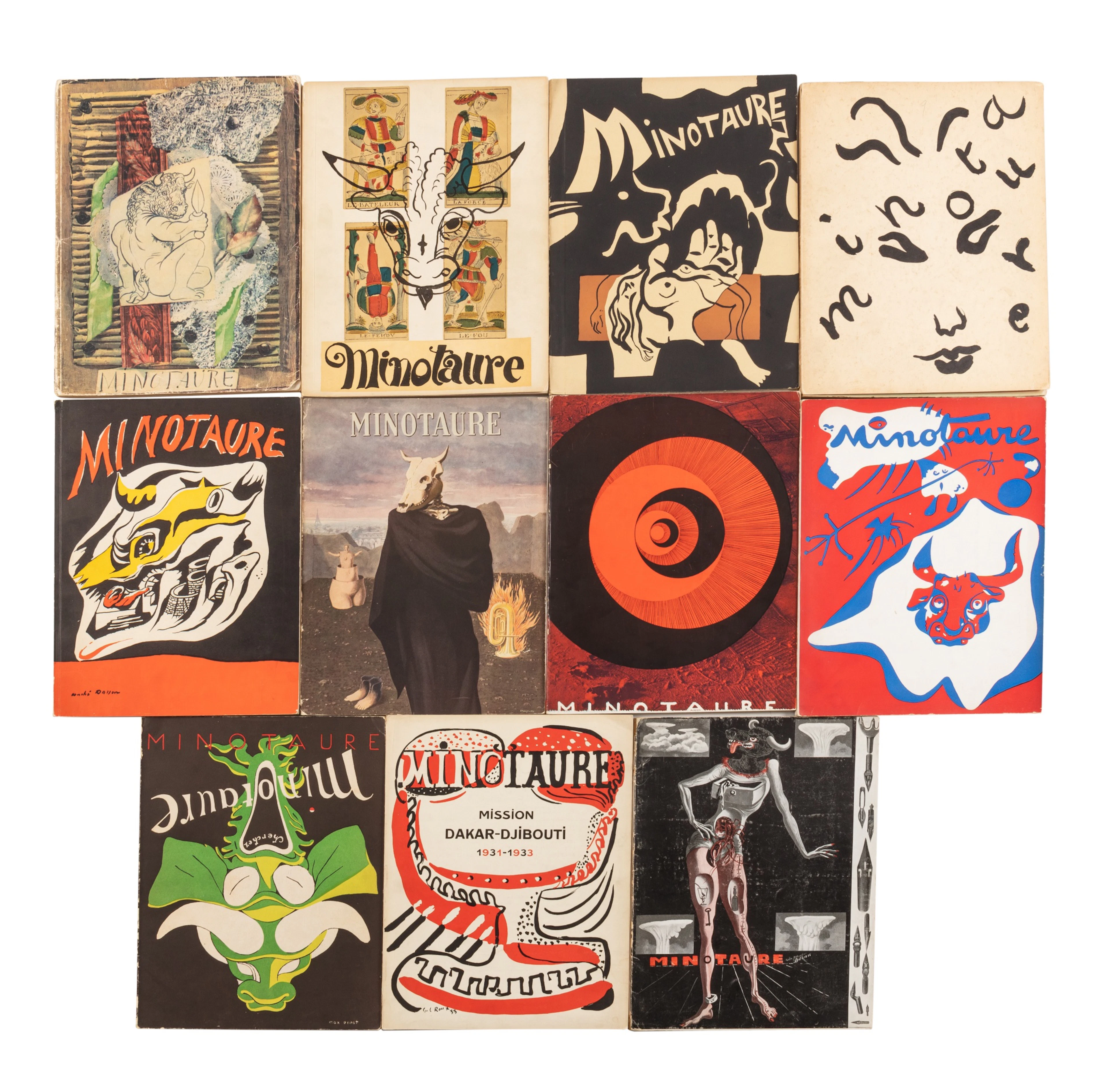 Collection complète de la revue. N° 1-13. Juin 1933 - mai 1939. Brochés.