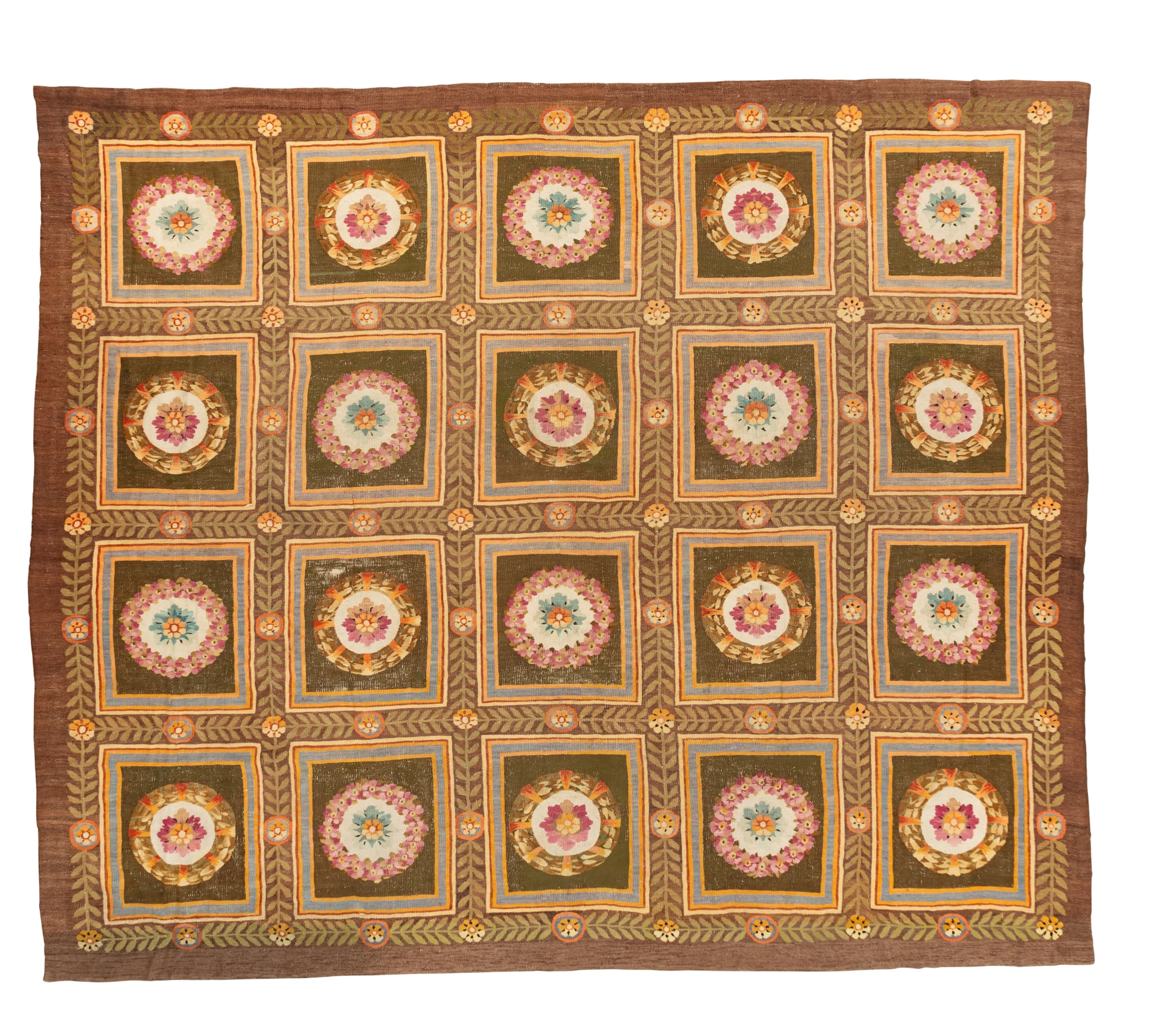 A wool carpet