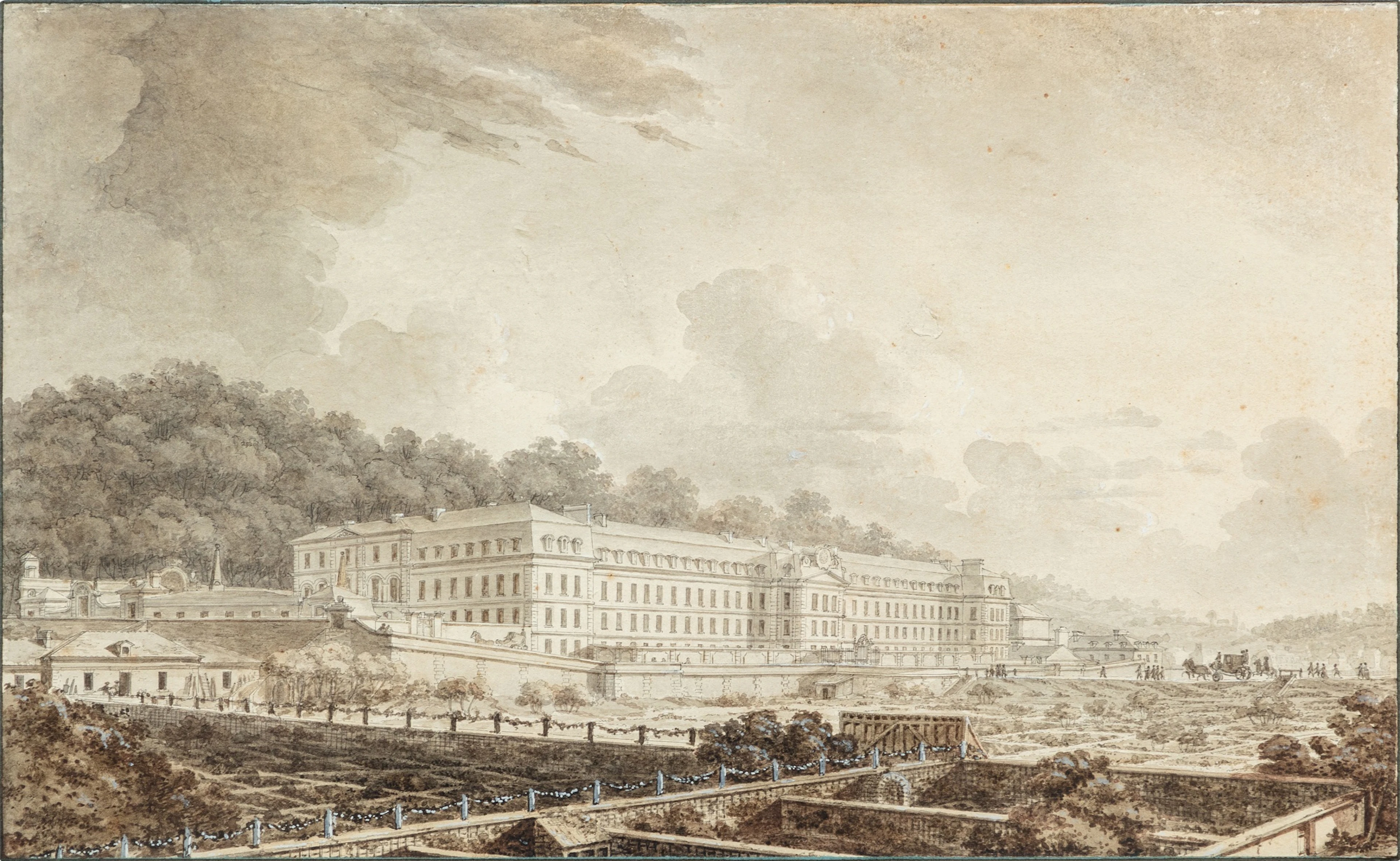 View of the Sèvres factory | Une vue de la manufacture de Sèvres