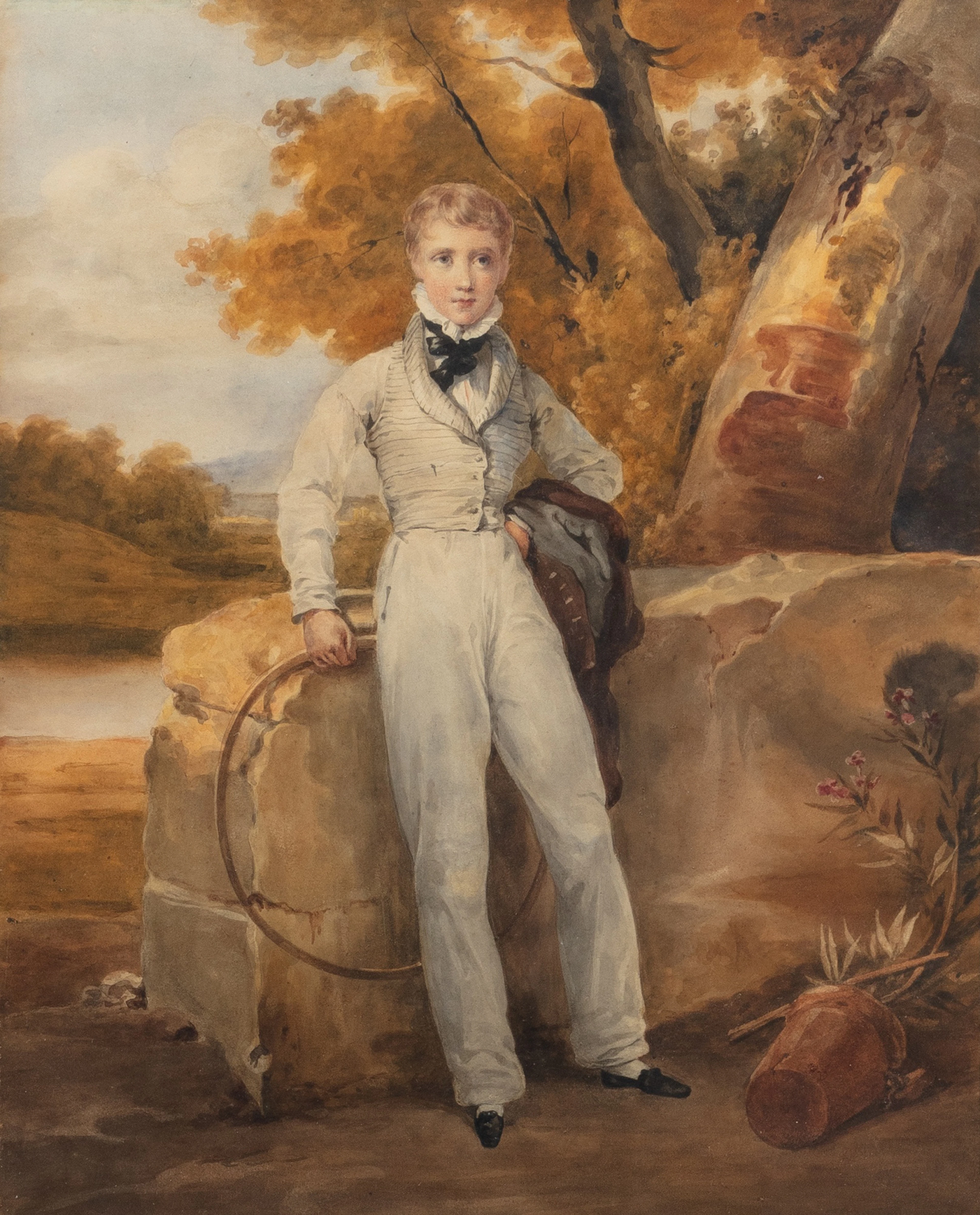 The Comte de Castellane as a young child | Le comte de Castellane enfant