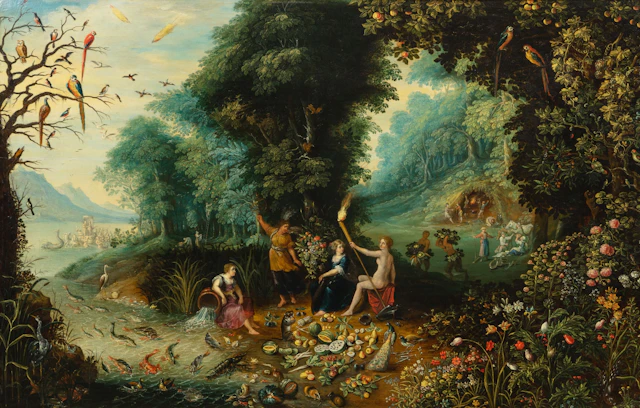 An allegory of the four elements | Allégorie des quatre éléments