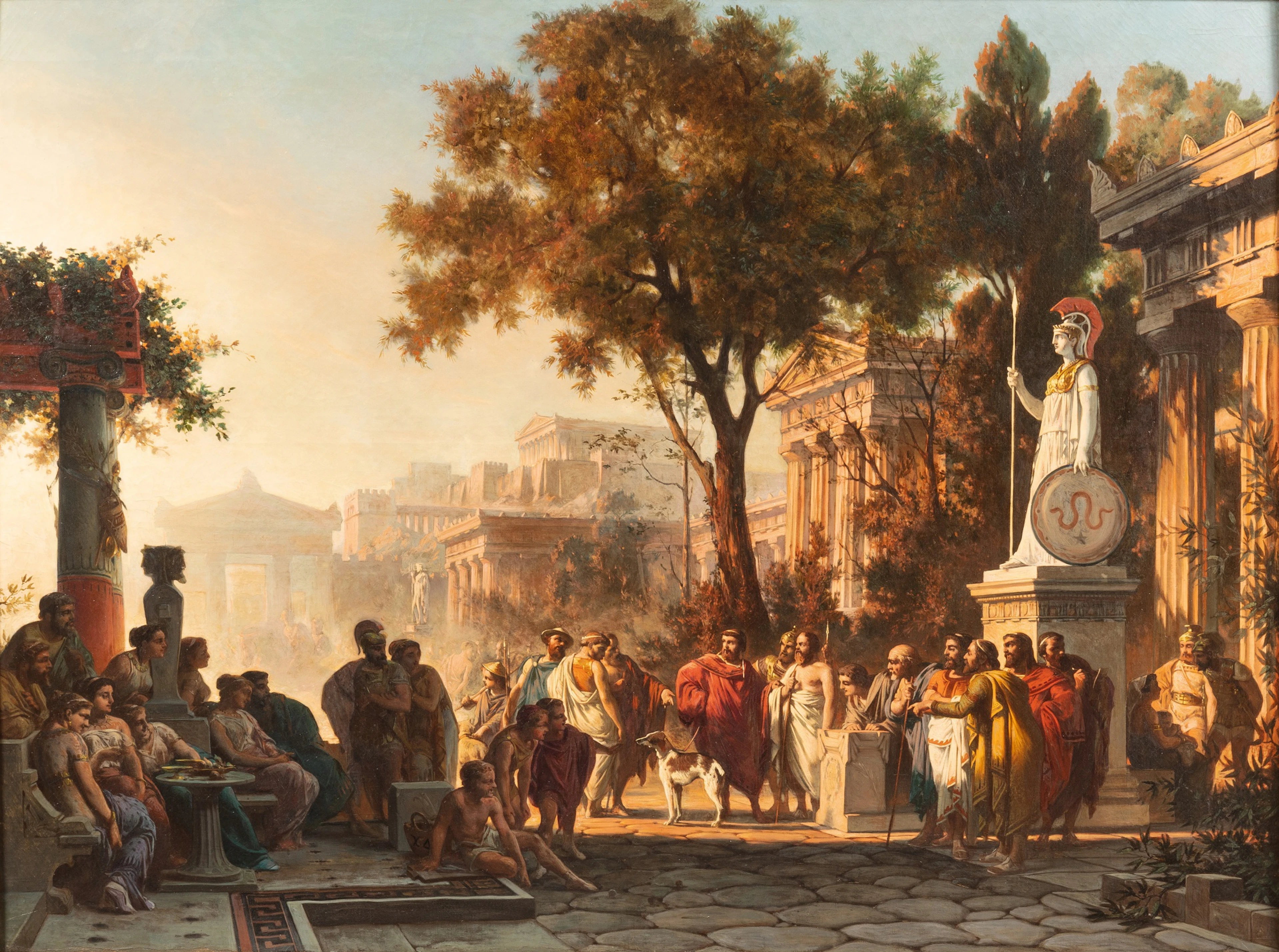 Alcibiades dog | Le chien d’Alcibiade
