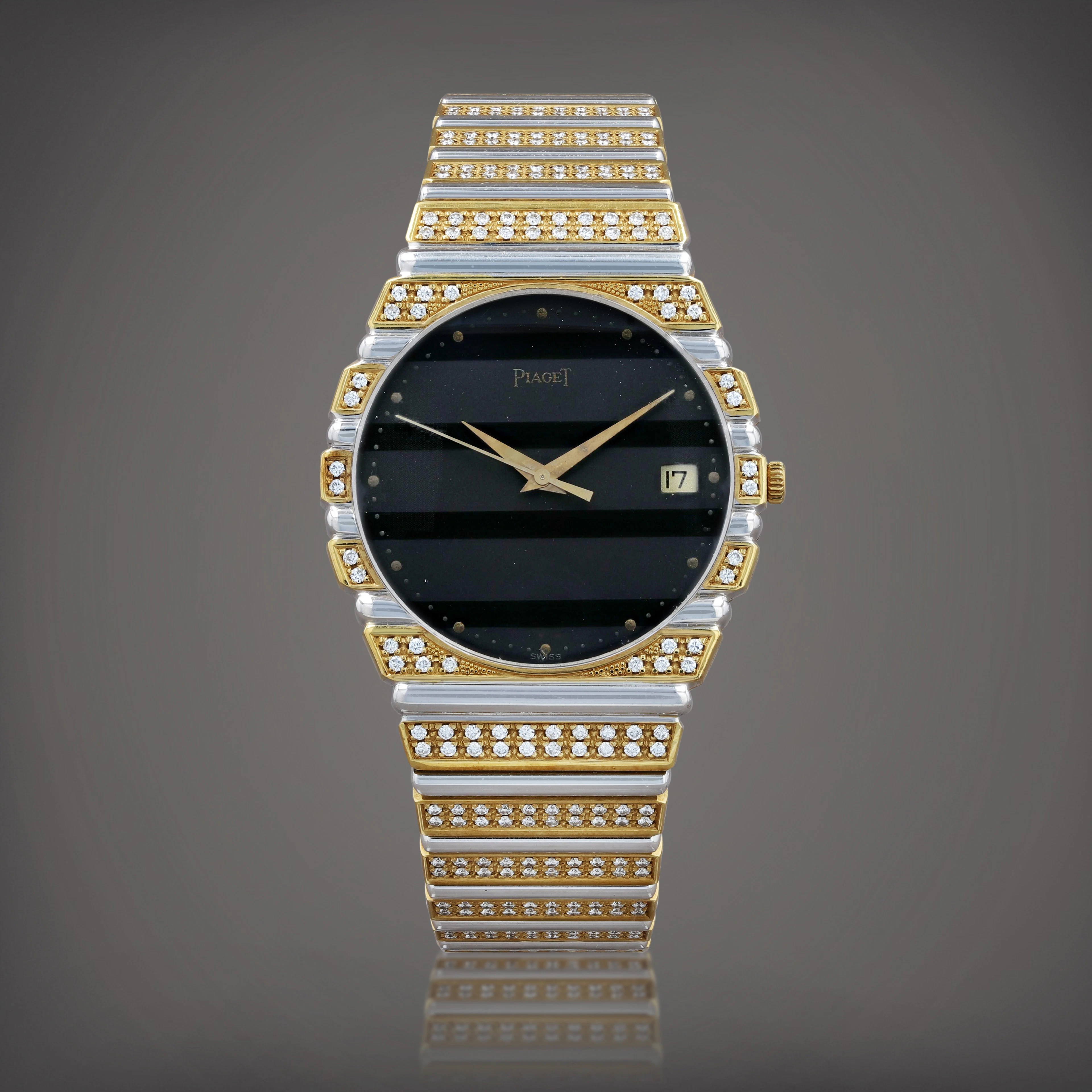 Polo, reference 15661 C725 Montre bracelet en or jaune et...
