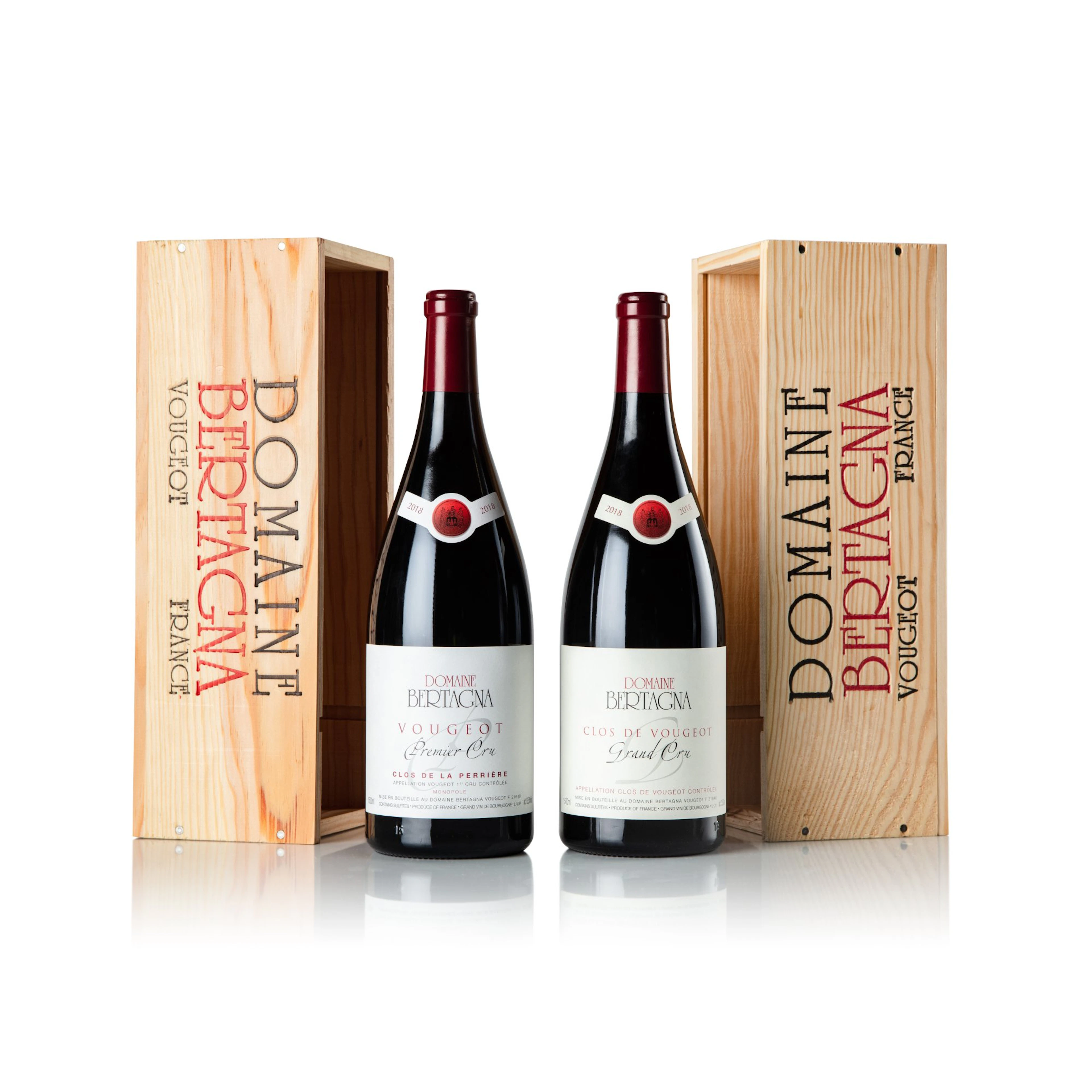 Clos de Vougeot 2018 and Vougeot
