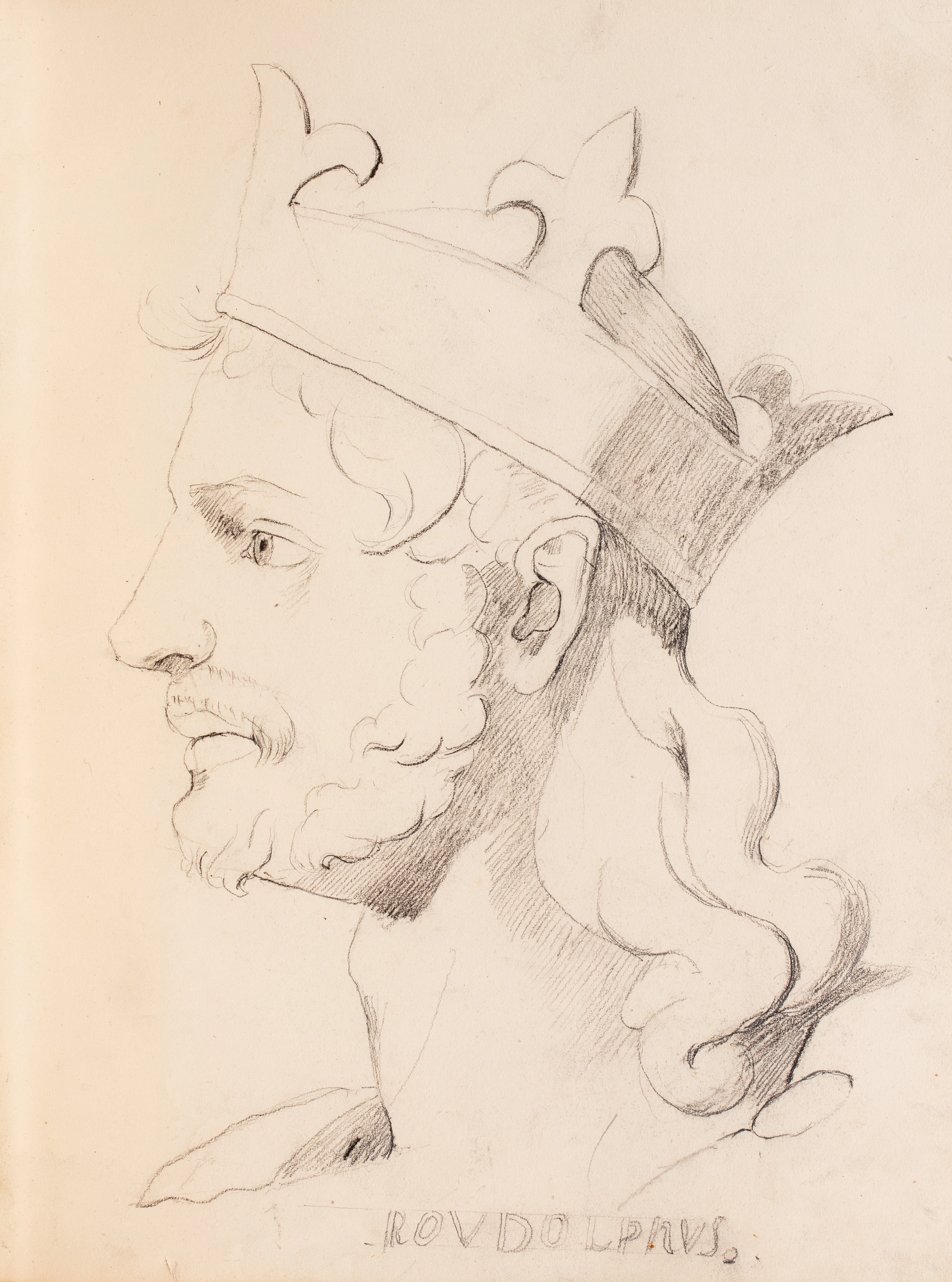 Portraits des rois par son maître de dessin