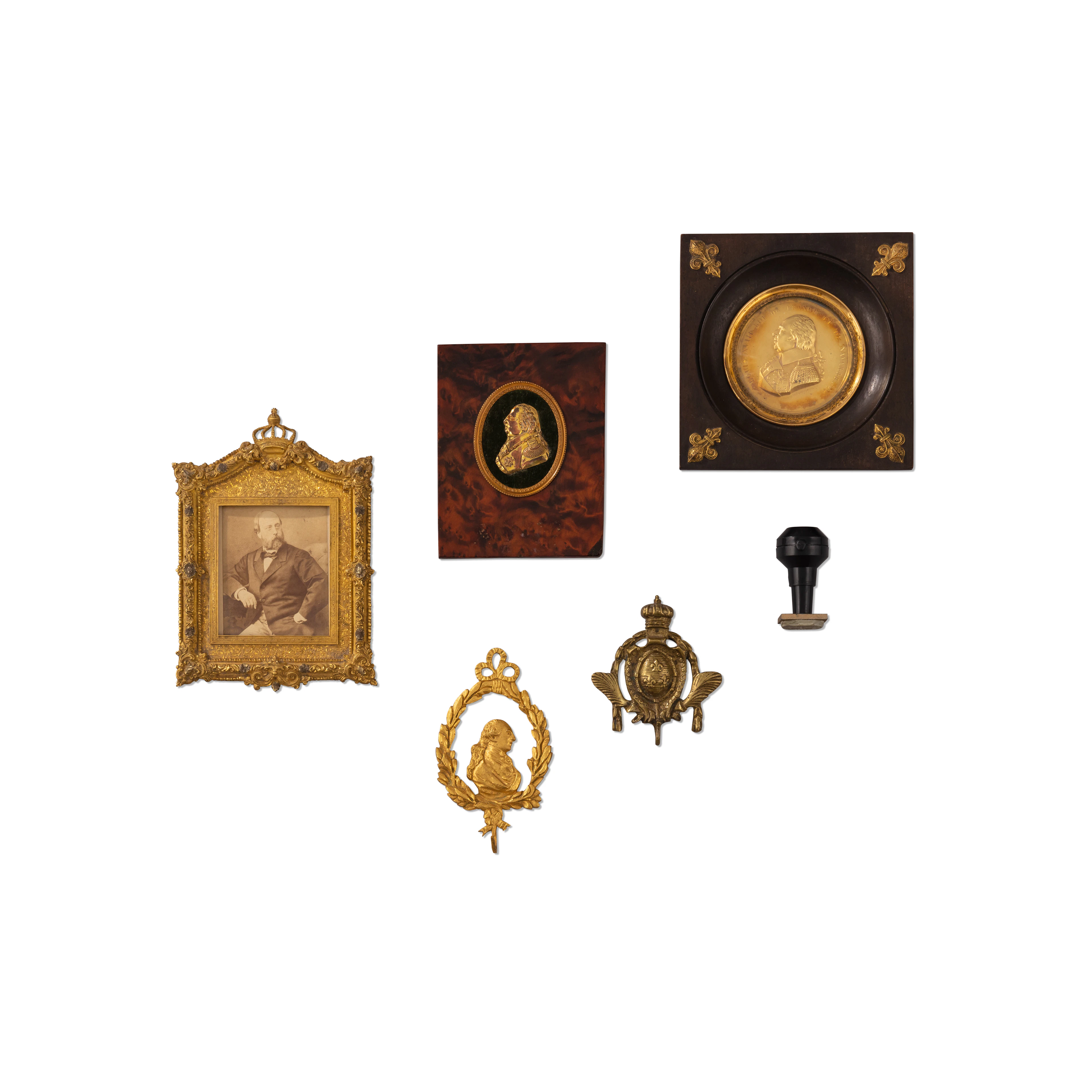 A set of objects, 19th and 20th centuries