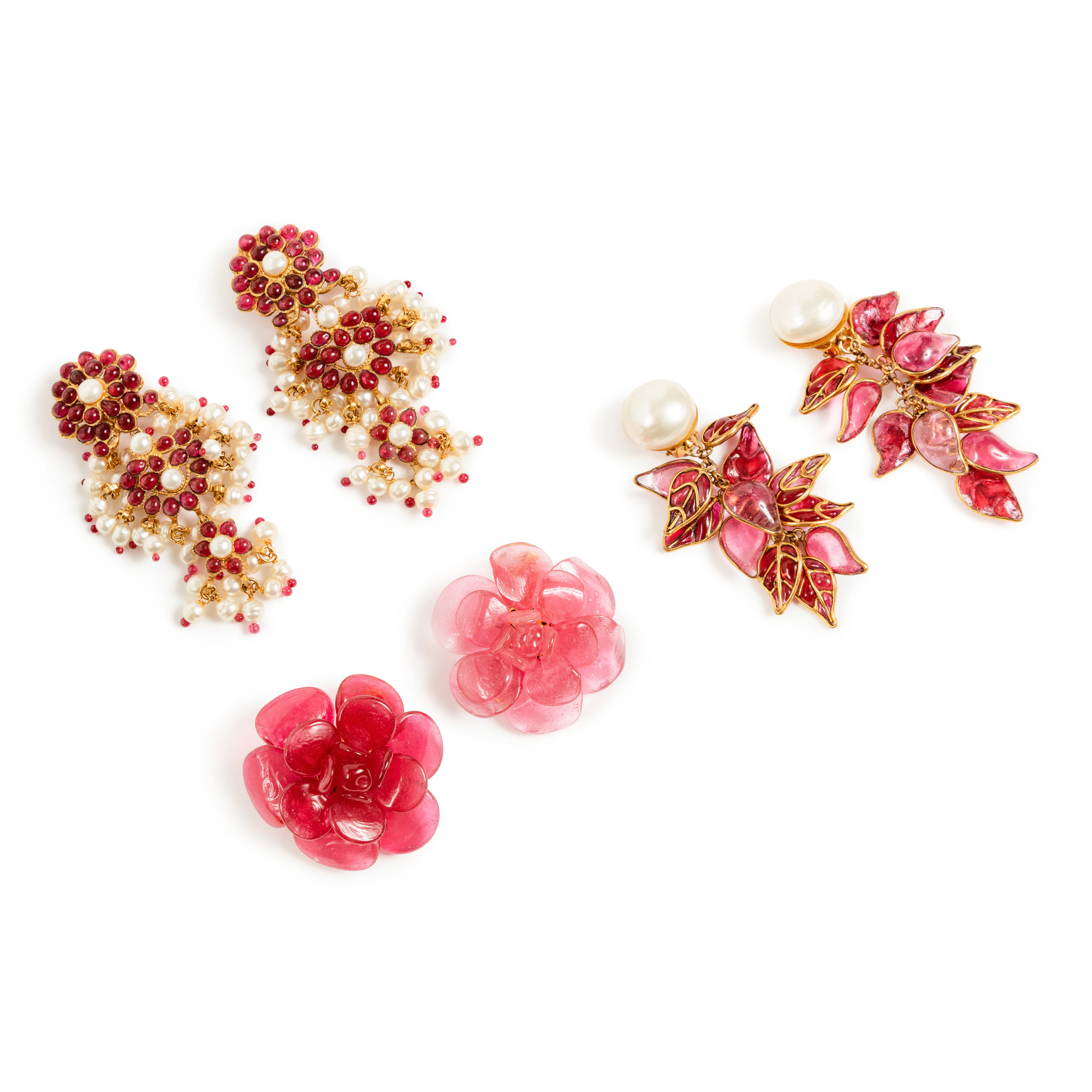 Frances Patiky Stein's Collection: Lot of Two Pairs of...