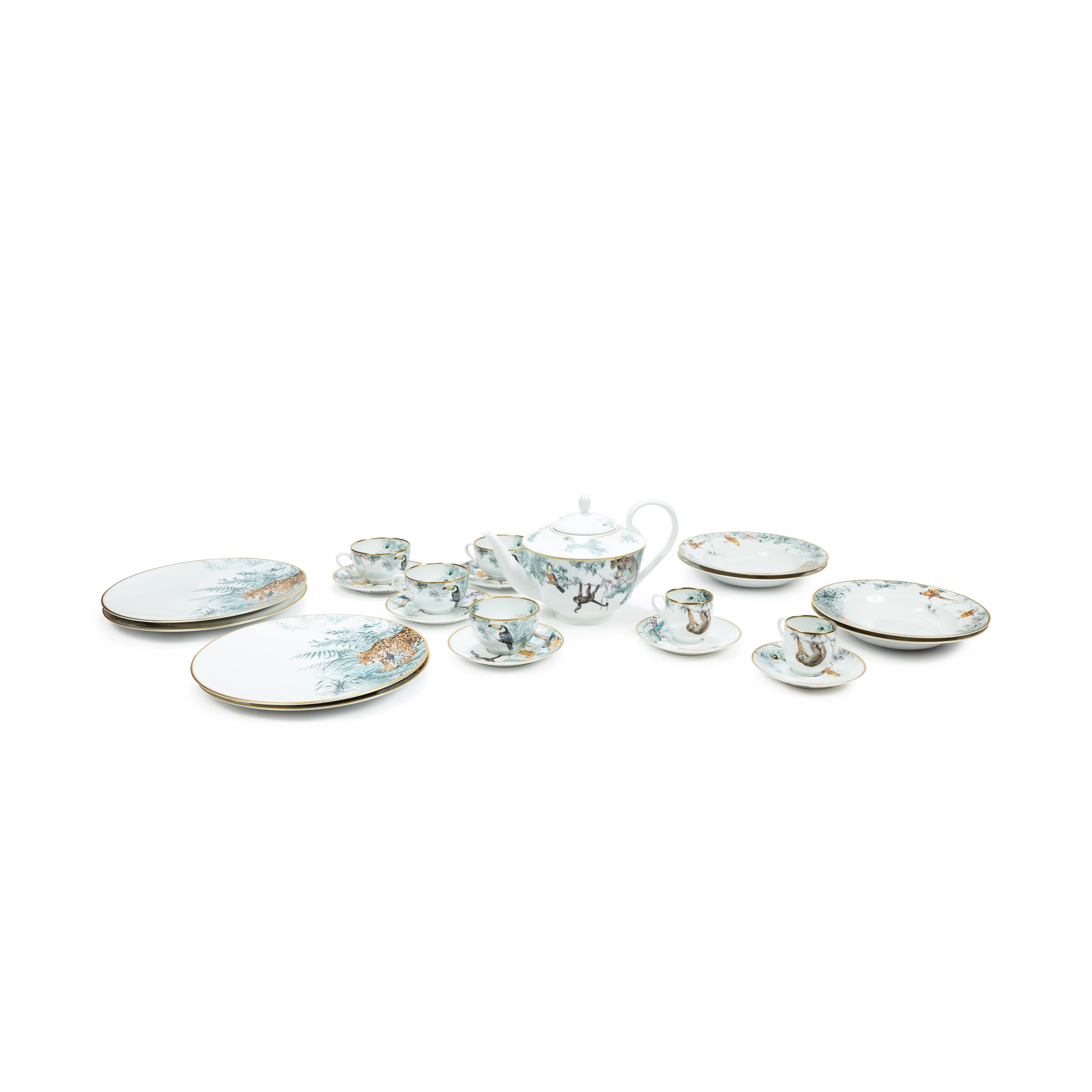 Carnet d'Equateur Diner Set