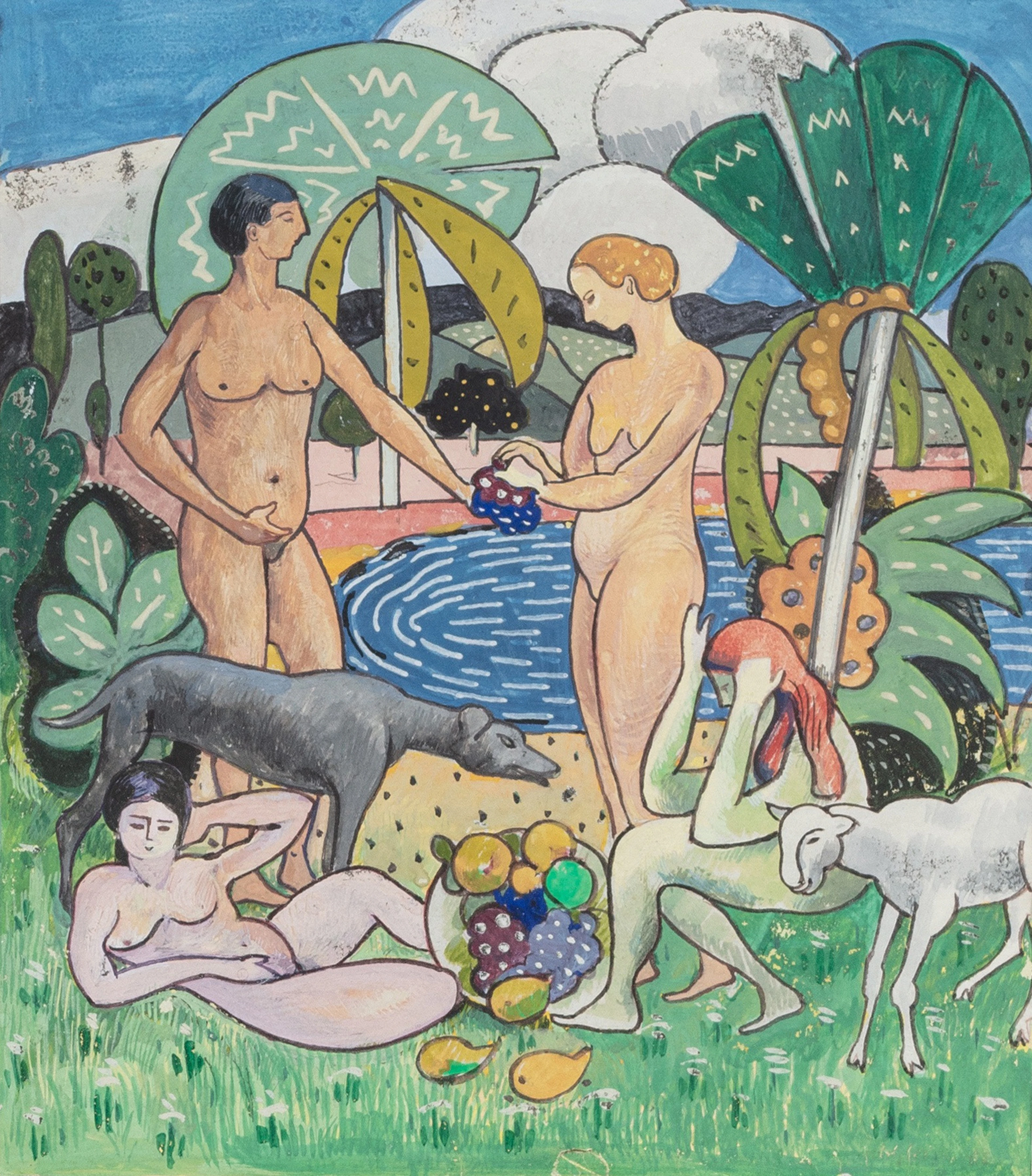 Sans Titre (Scène de baigneuses)