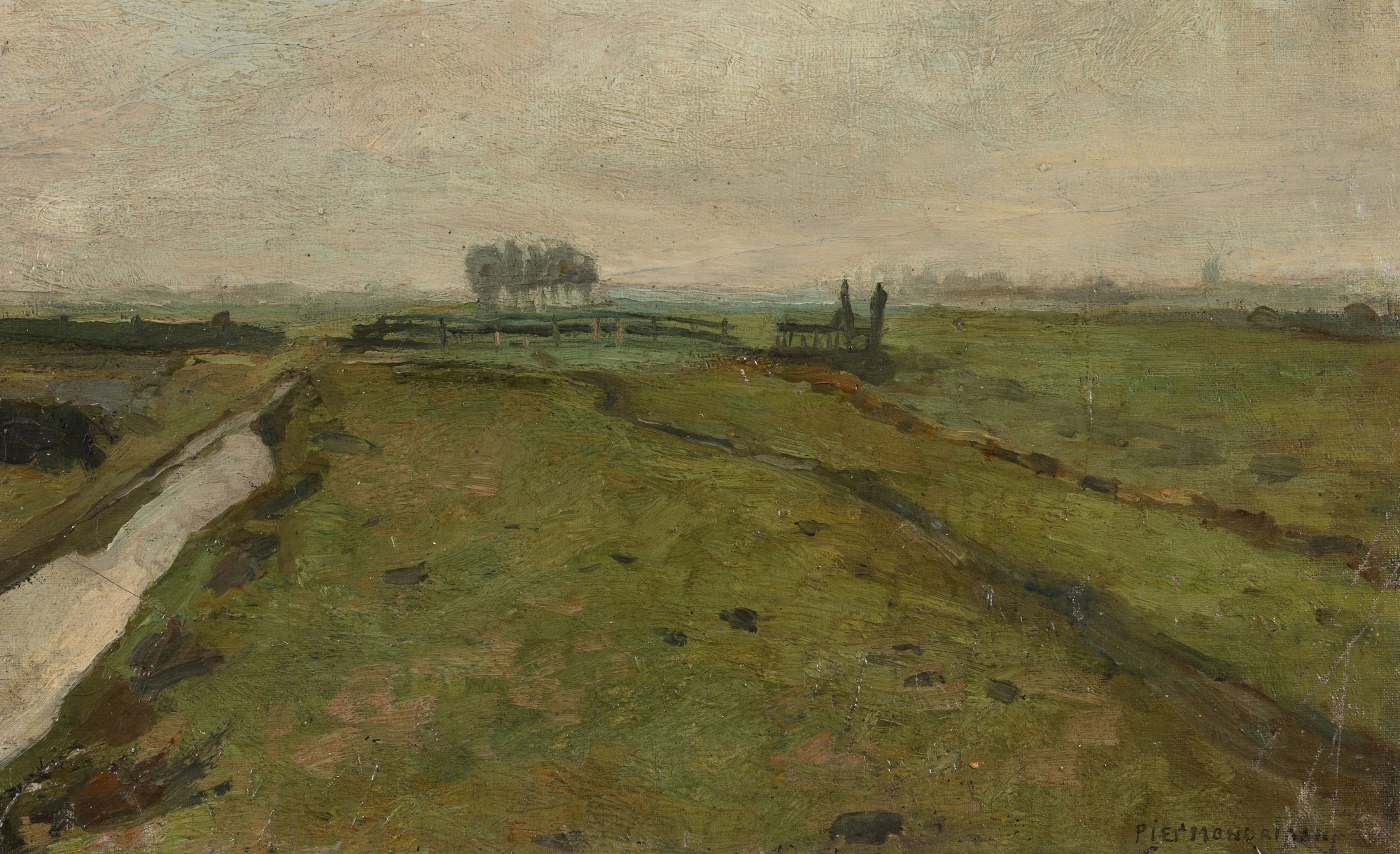 Paysage près d'Amsterdam