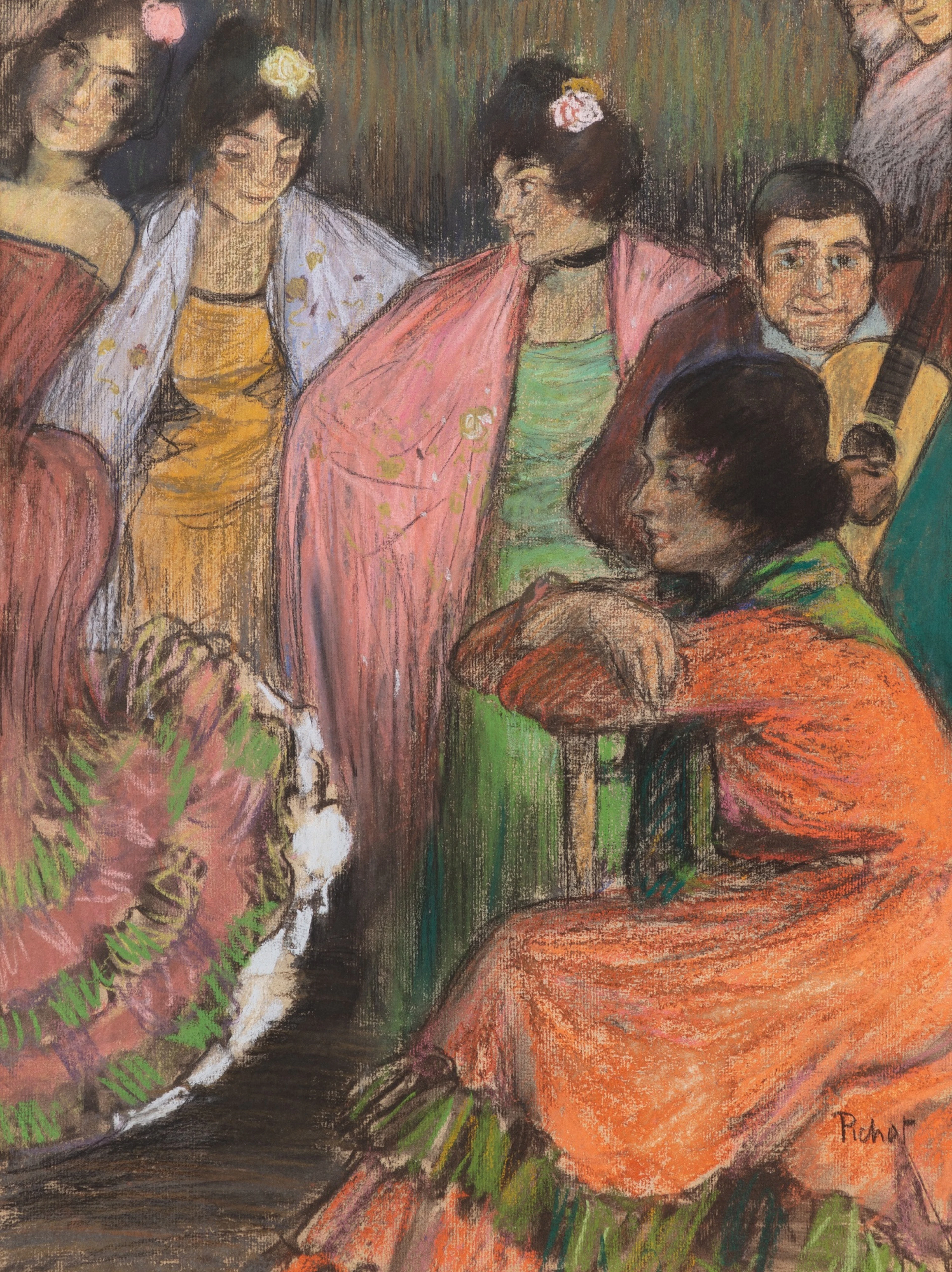 Scène de cabaret