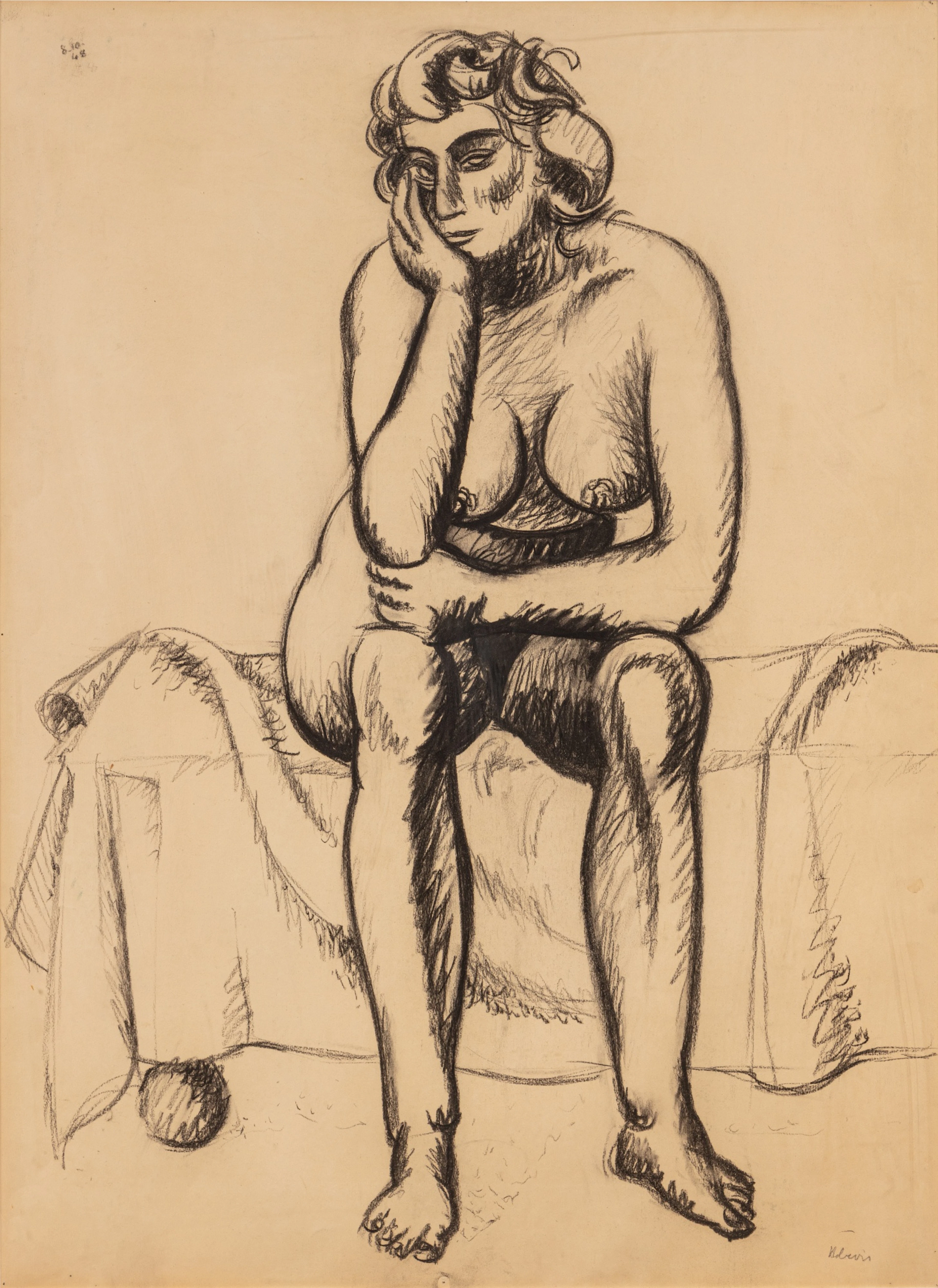 Femme assise