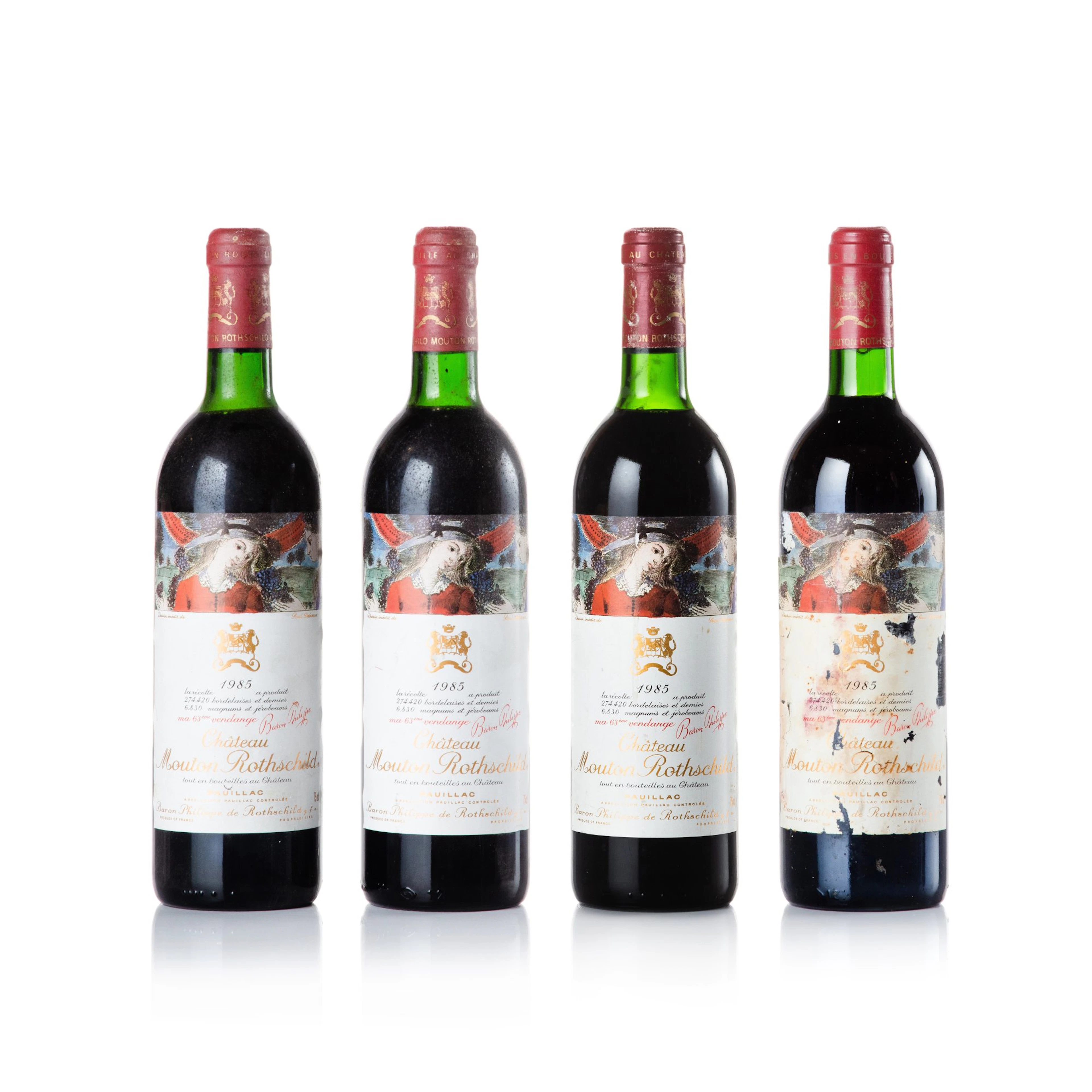 Château Mouton Rothschild 1985 (4 BT)