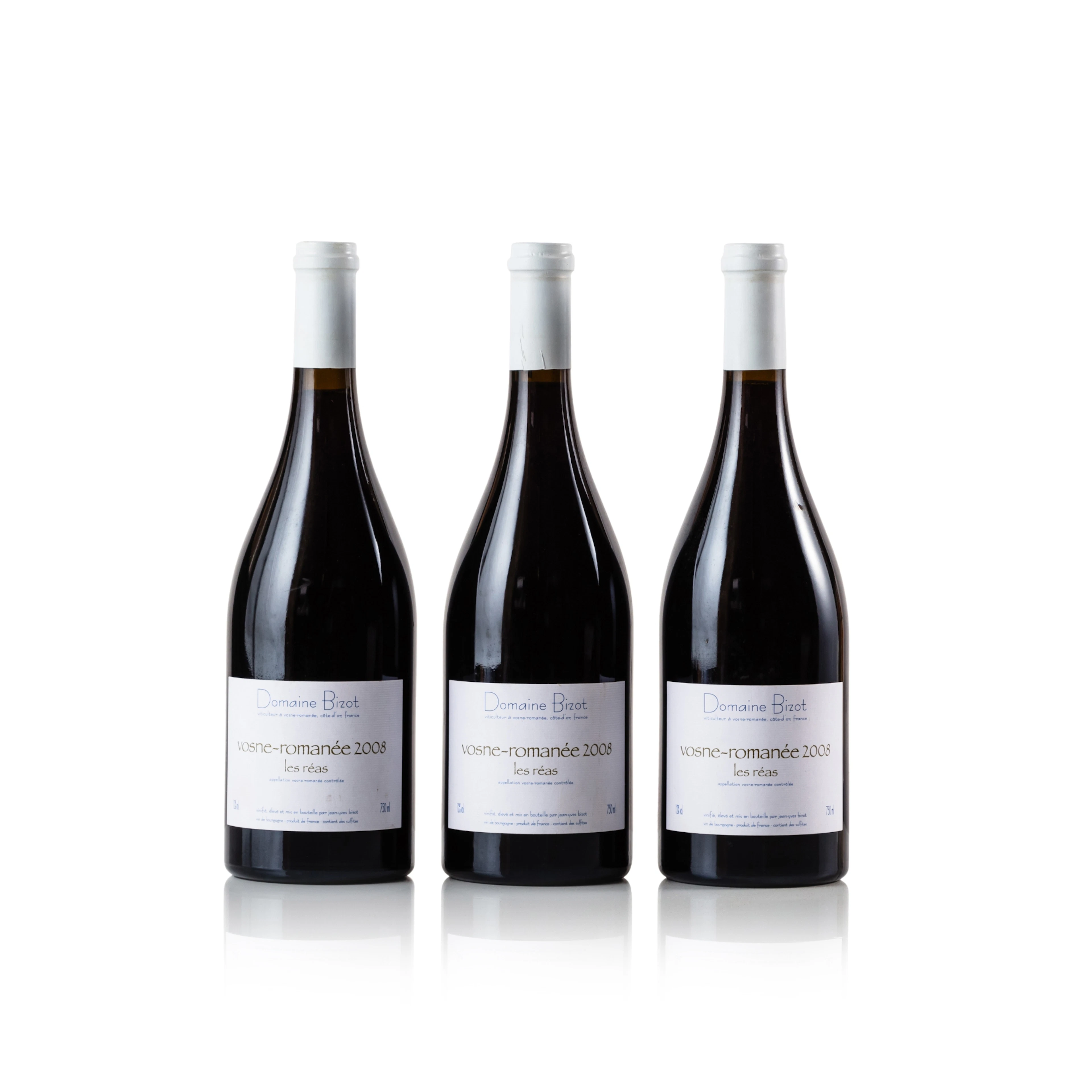 Vosne Romanée, Les Réas 2008 Domaine Bizot (3 BT)