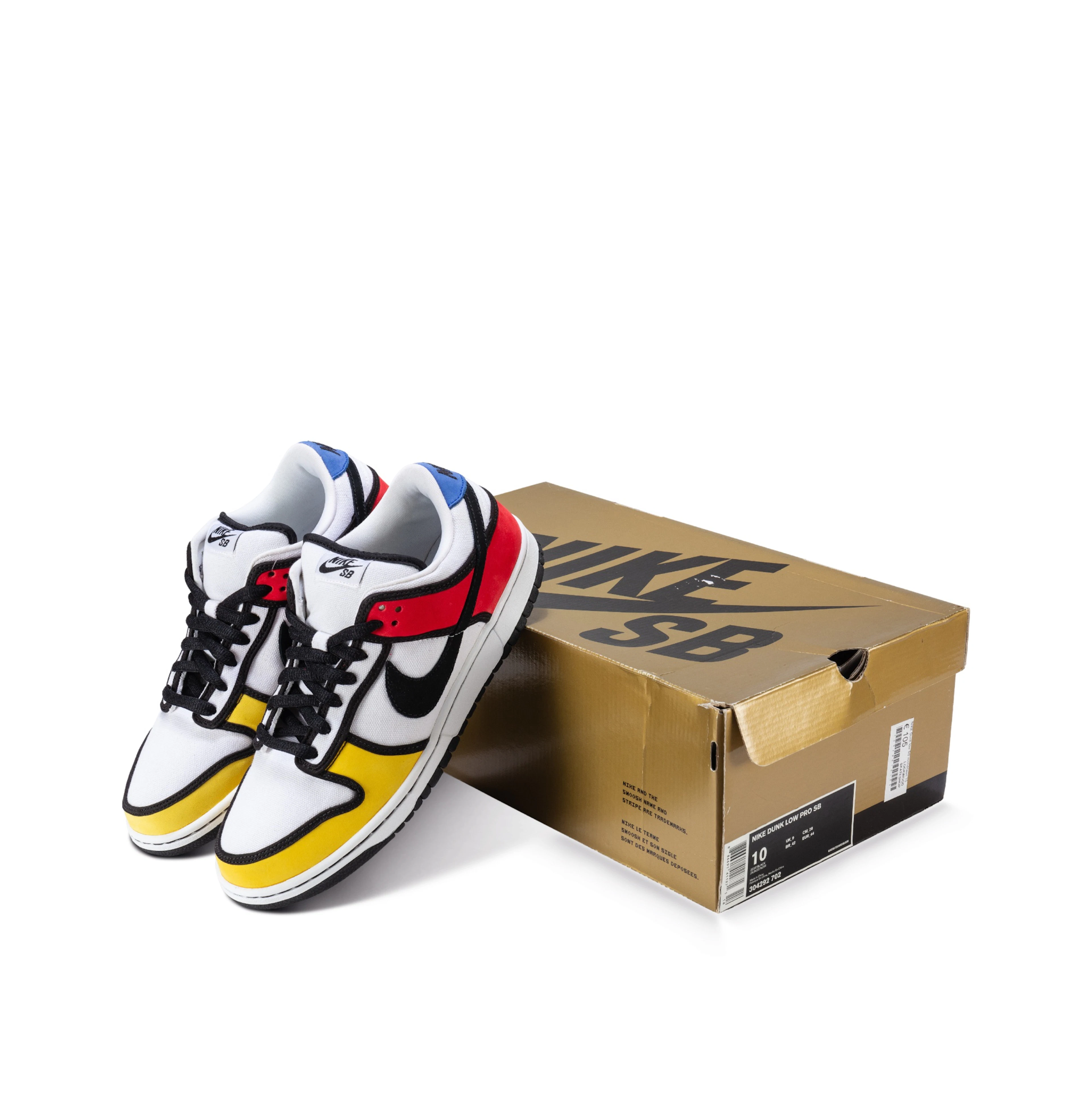 Ike SB Dunk Low Pro ‘Piet Mondrian’ | US 10