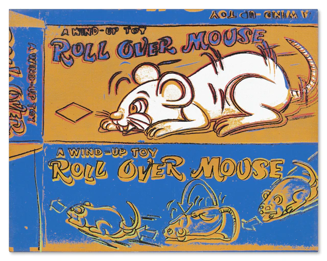Roll Over Mouse (Toy Painting)