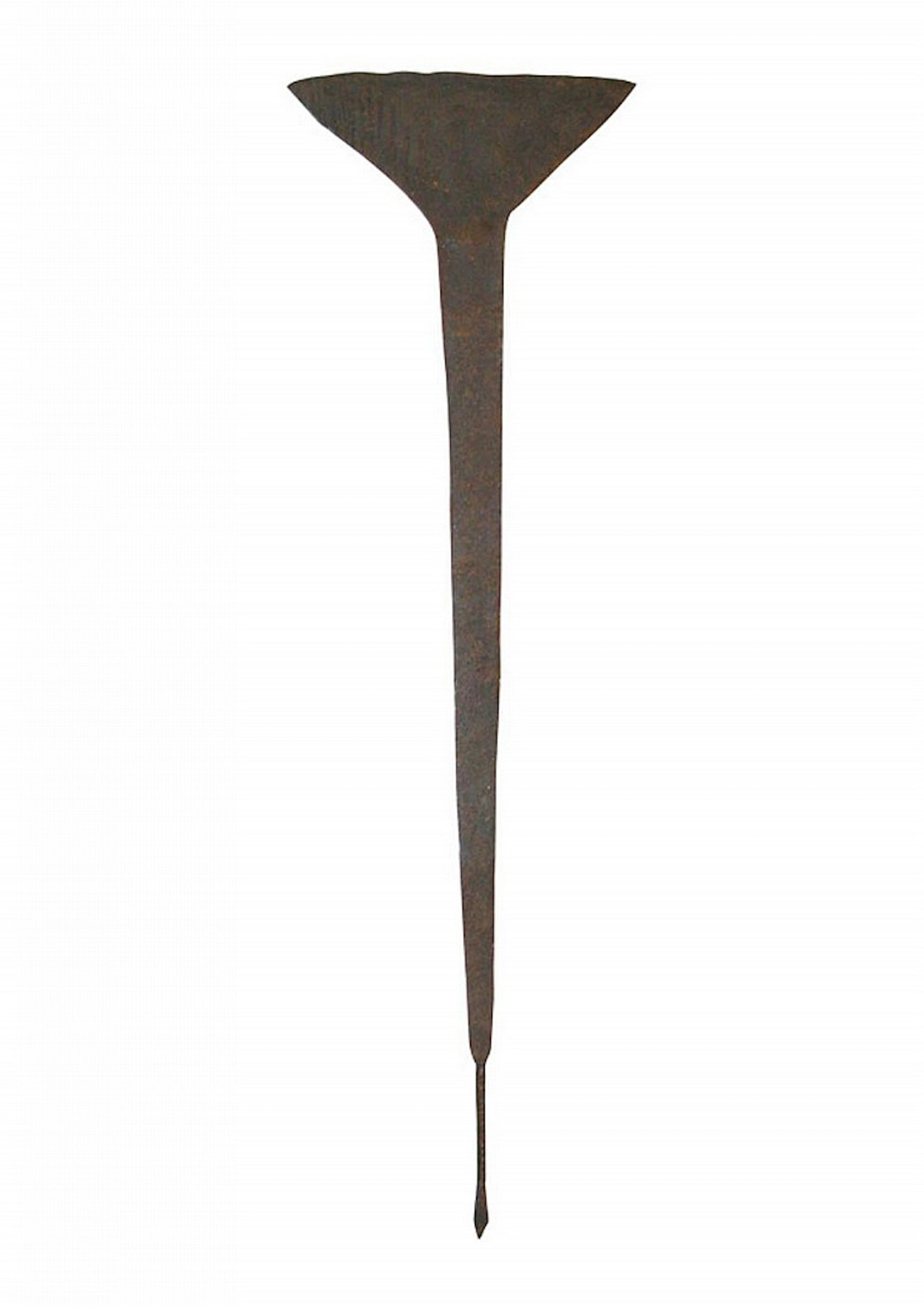 Idoma currency, Nigeria.Hand-forged and scratch-worked iron
