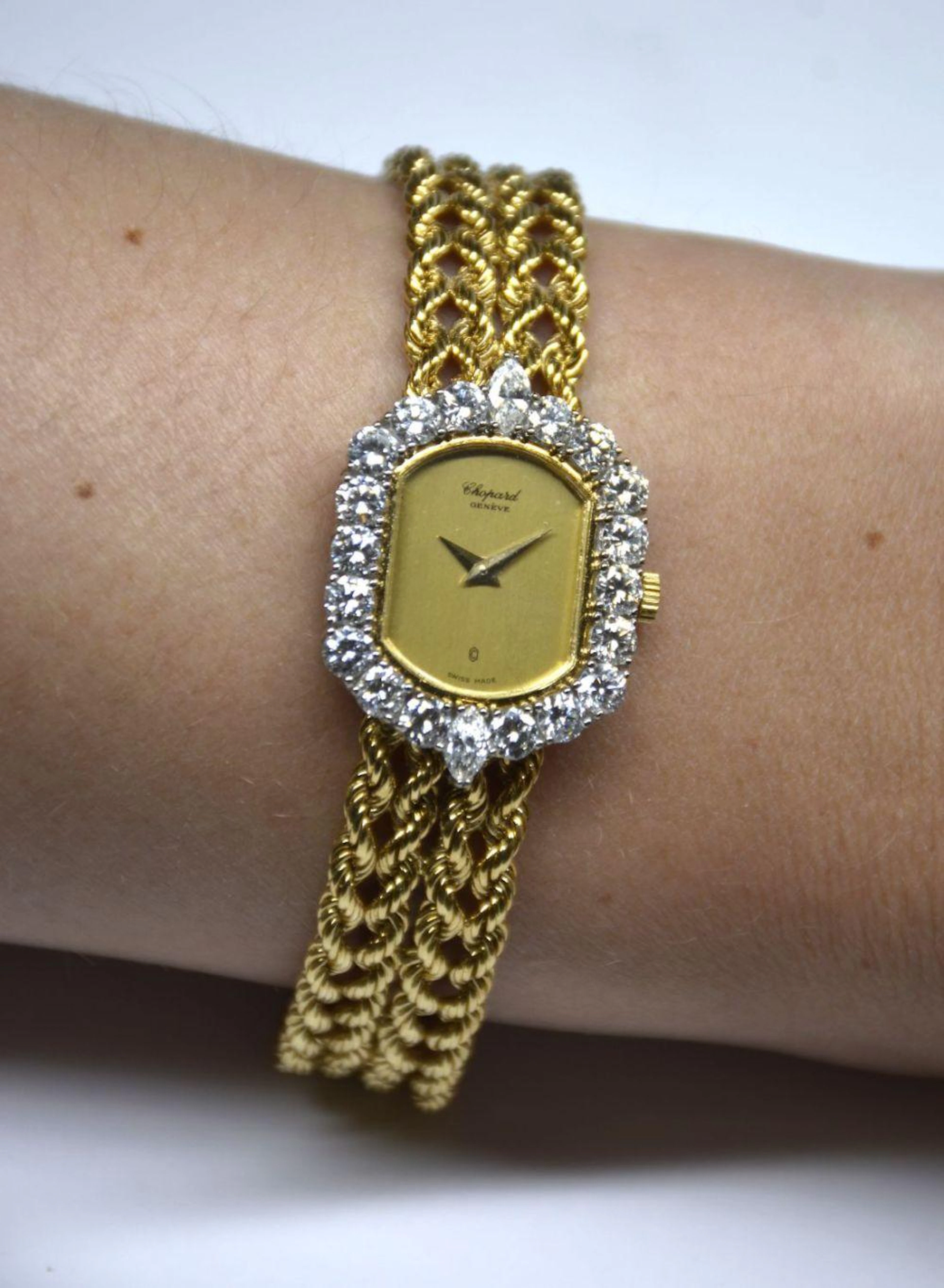 Orologio Chopard in oro e brillanti