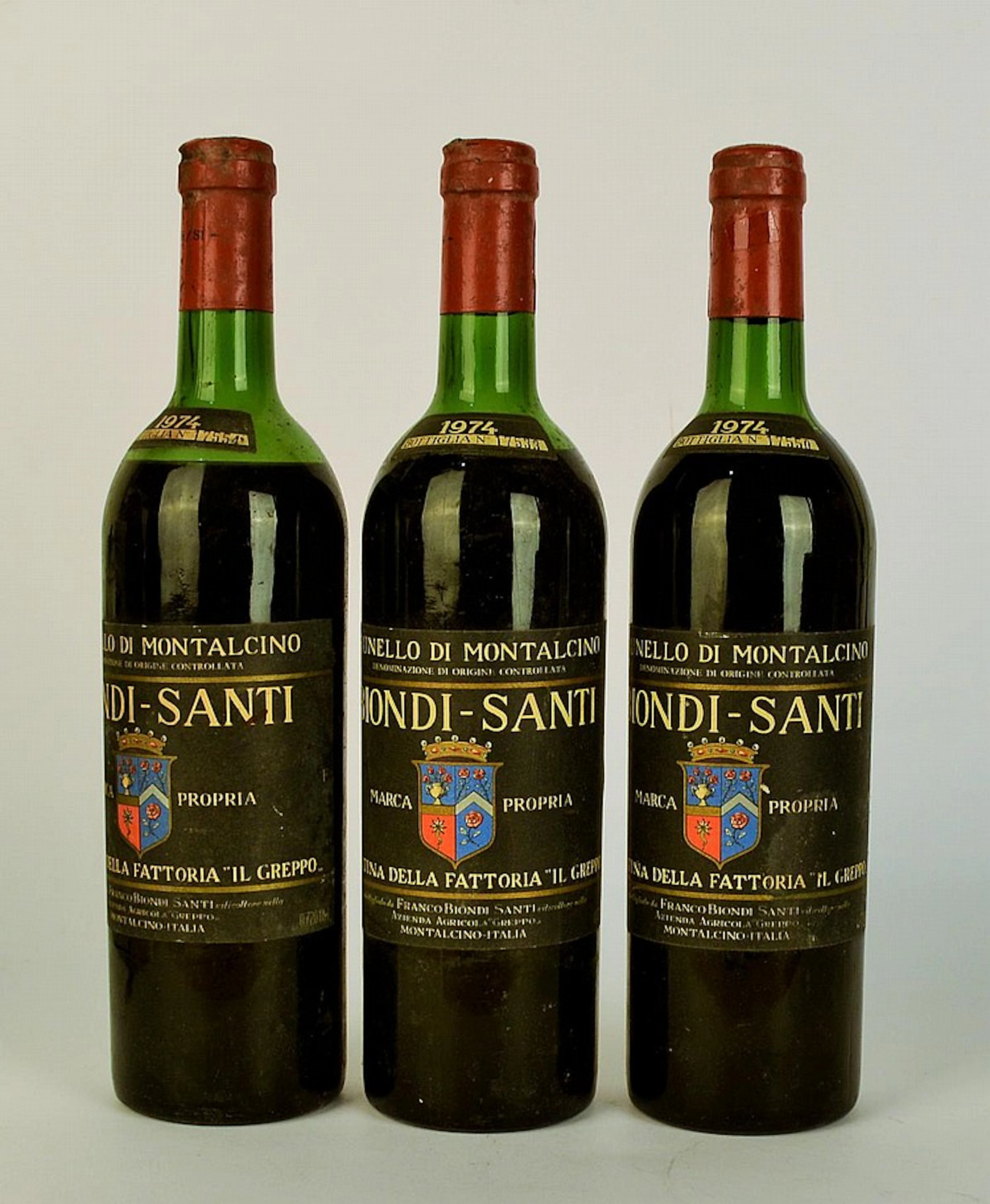 Biondi Santi Il Greppo Brunello di Montalcino 1971 (3bt)