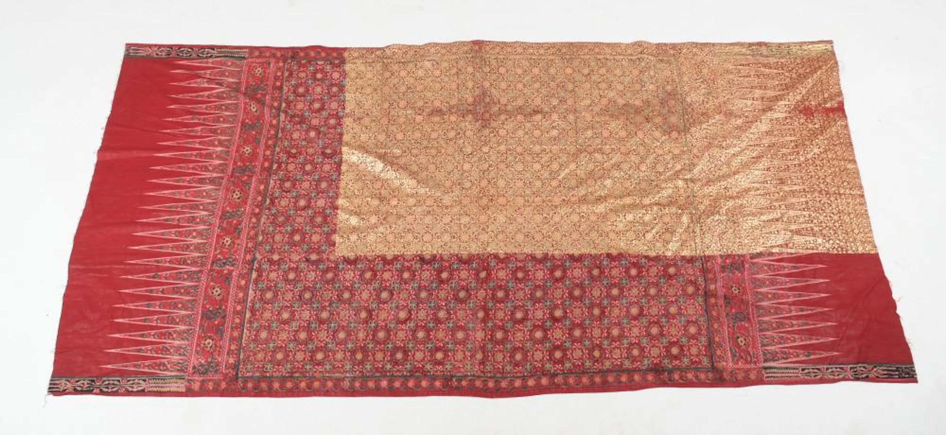 Sambagi Perada Skirt Cloth, Indian for the Sumatran Market