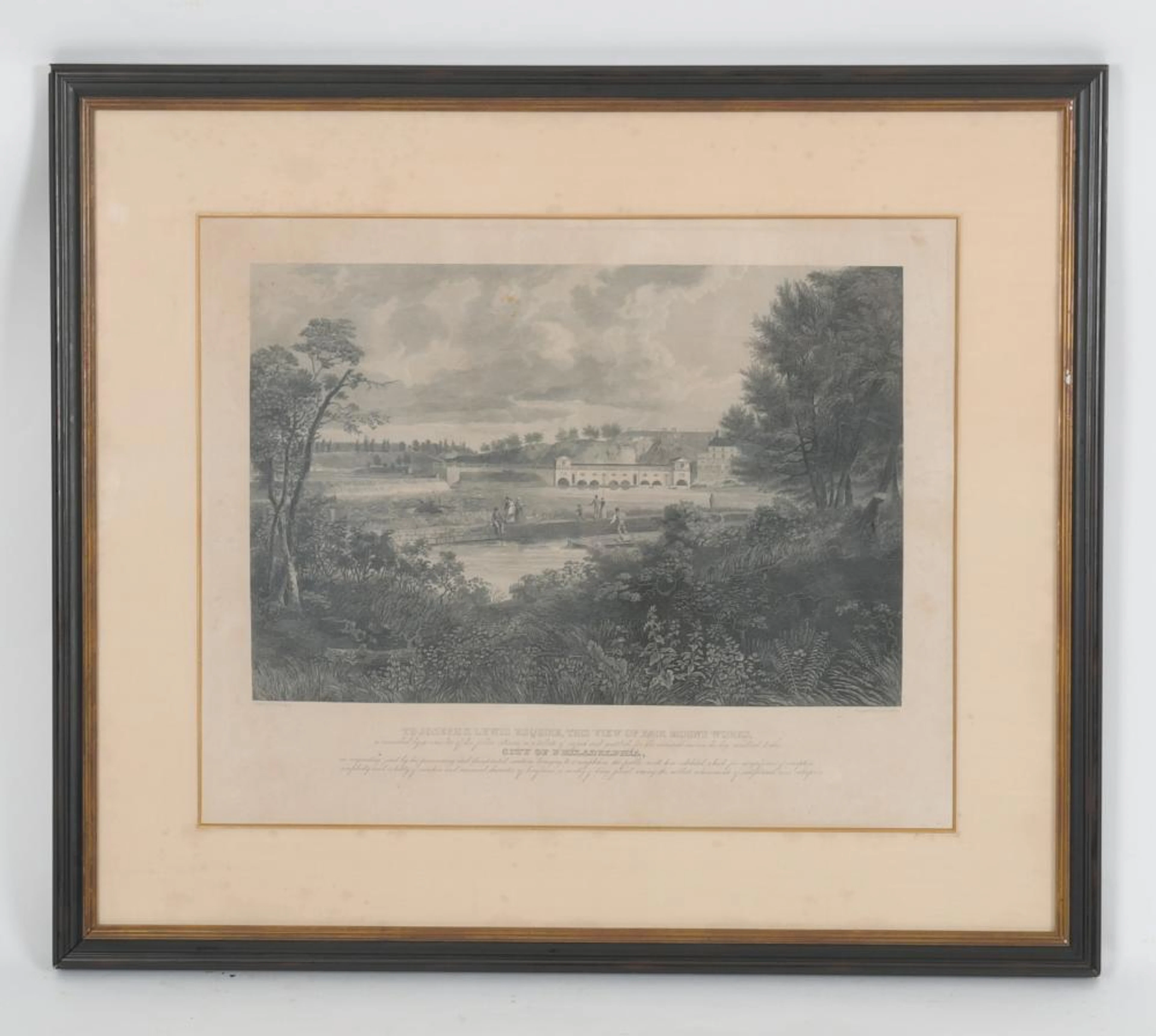 Cephas Grier Childs (1793-1871) Lithograph, Philadelphia Interest
