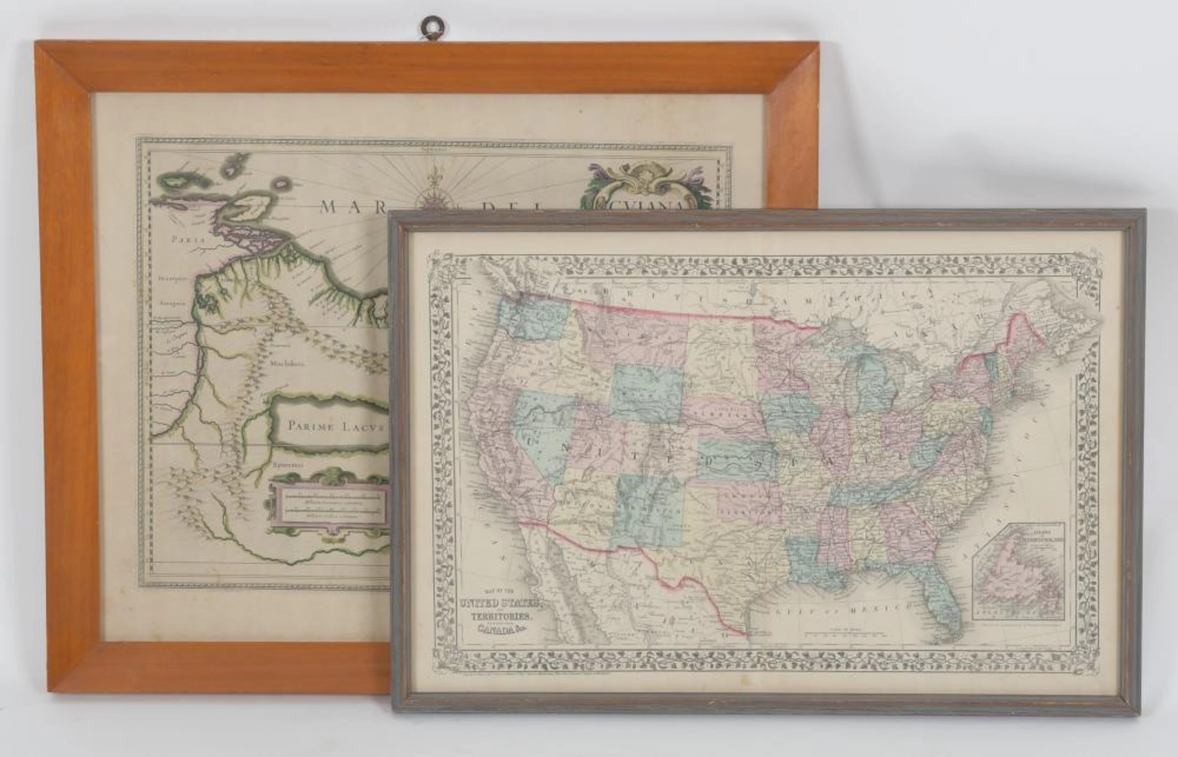 Two Maps of the Americas