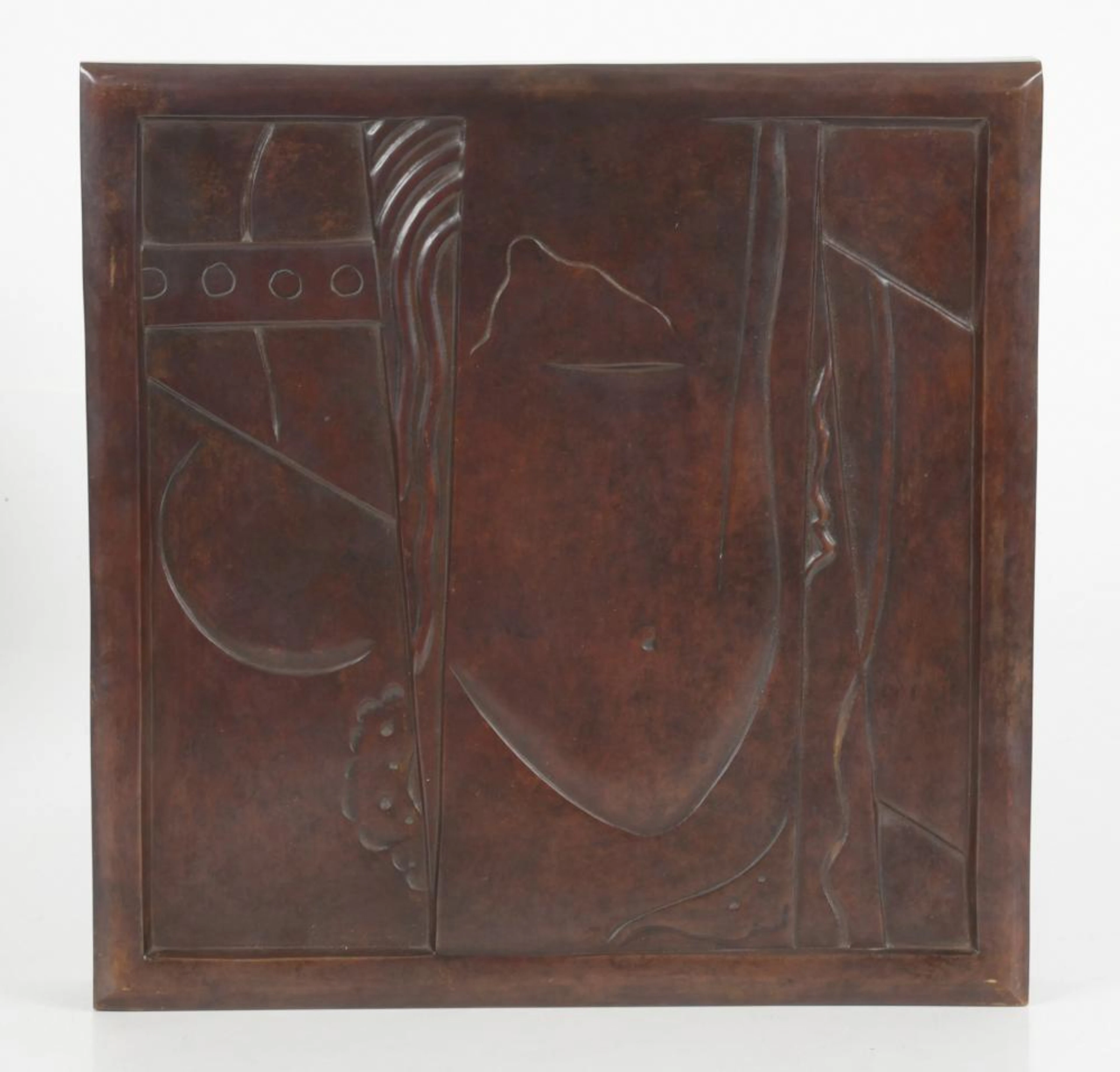 Joseph Czaky (b. 1888-1971) Bronze Plaque
