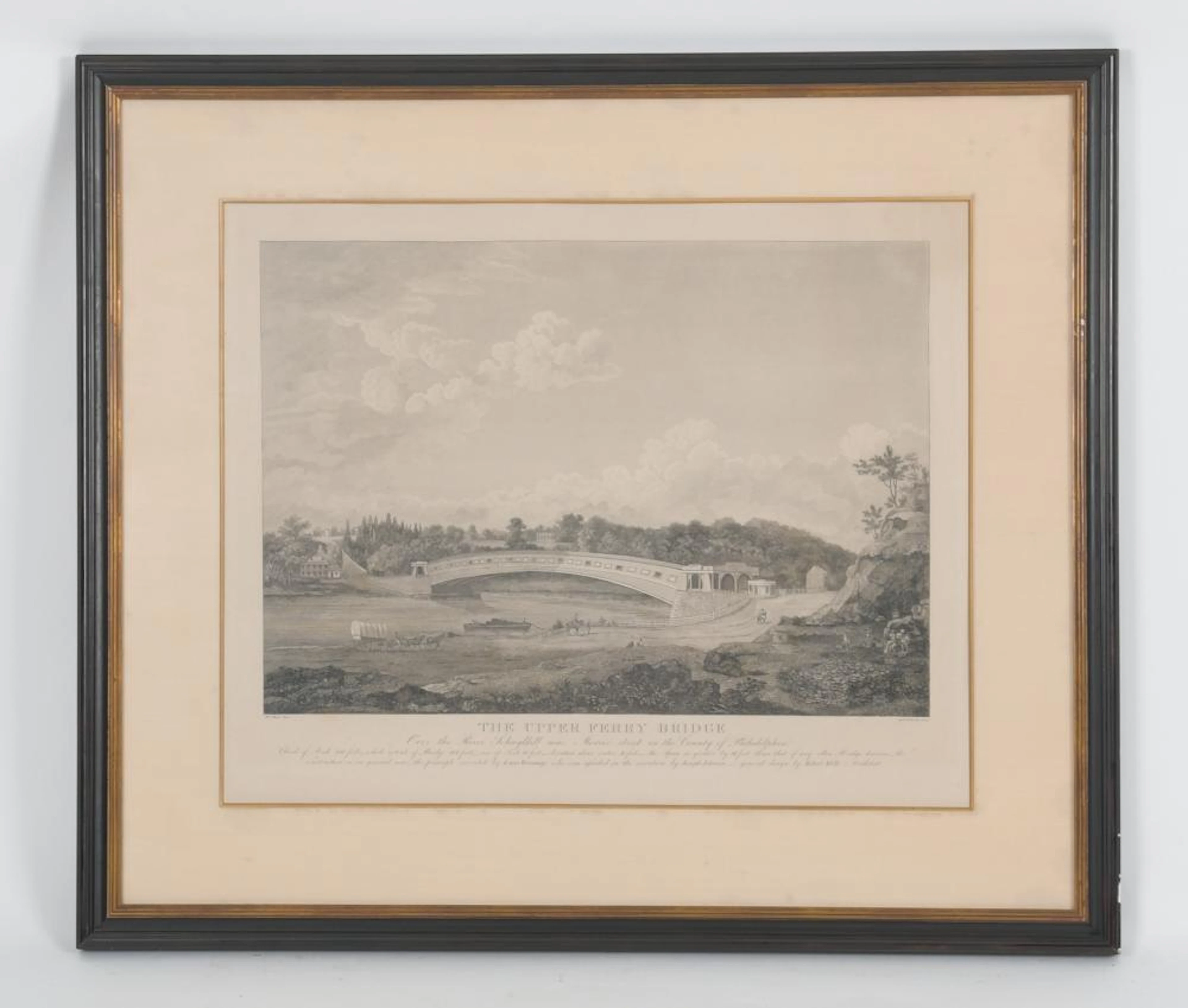 Thomas Birch (1779 - 1851) Lithograph