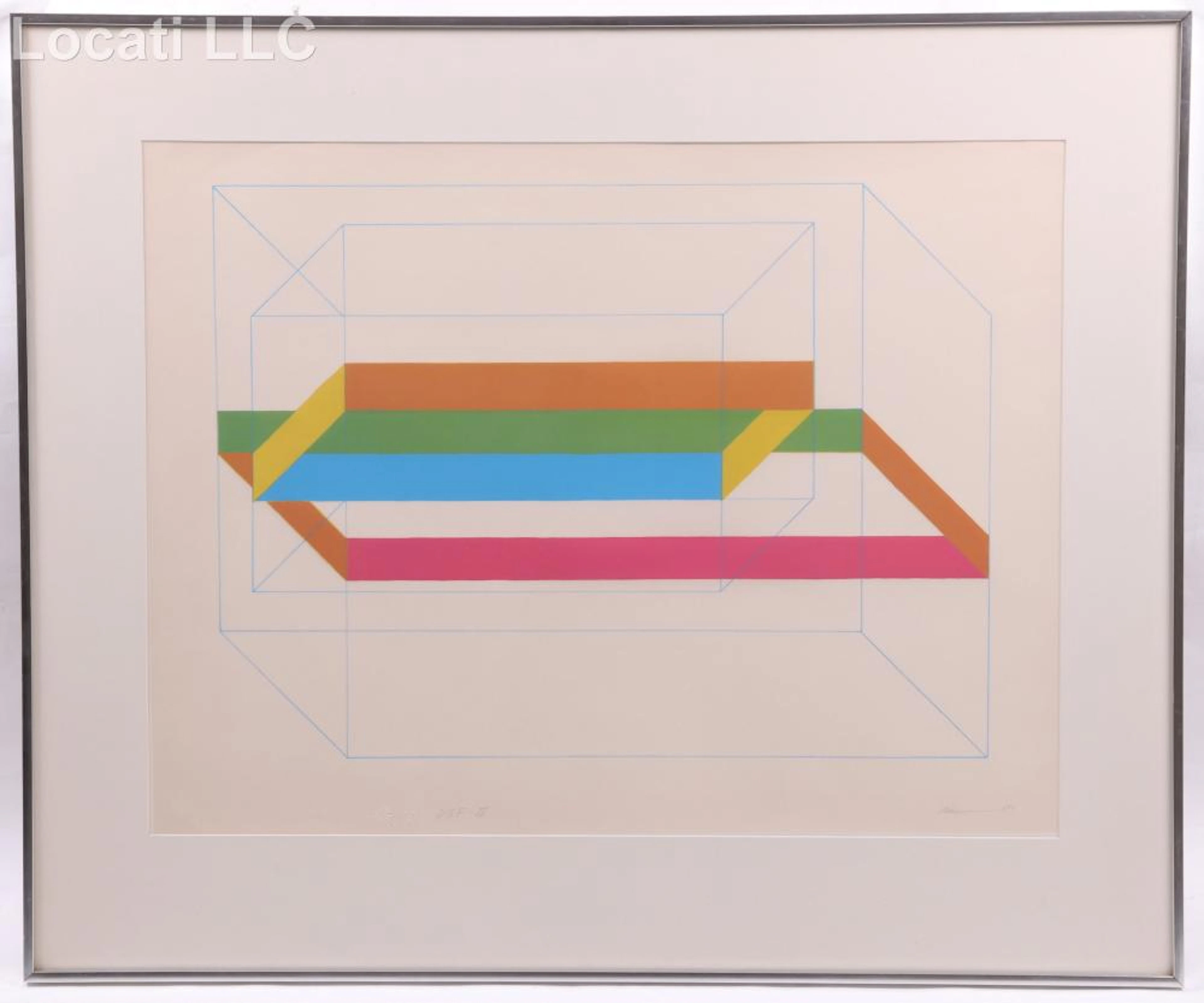 Charles Hinman (American b. 1932) Lithograph