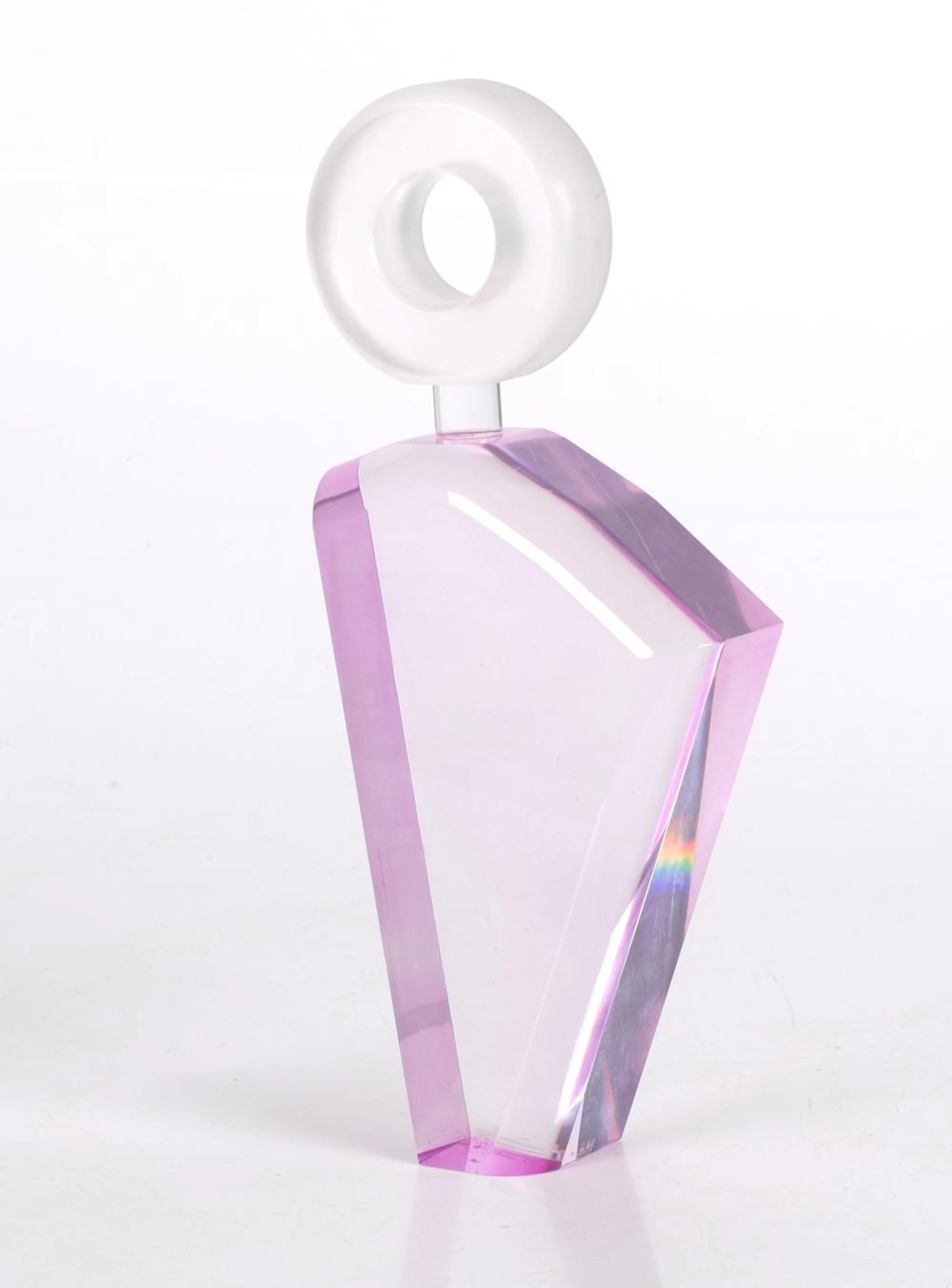 A Post Modern Lucite Sculpture