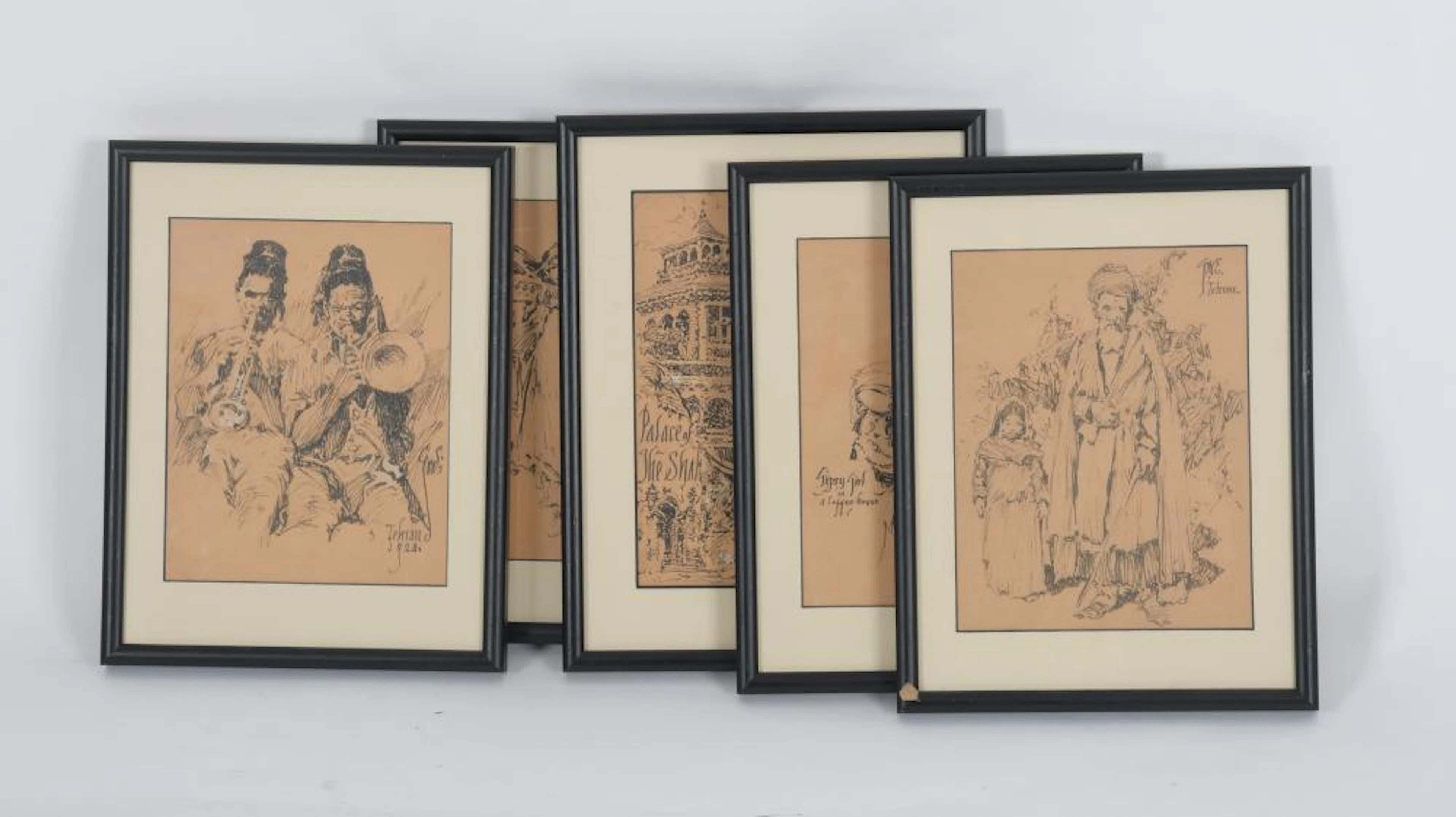 George Wharton Edwards (1859 - 1950) Five Works