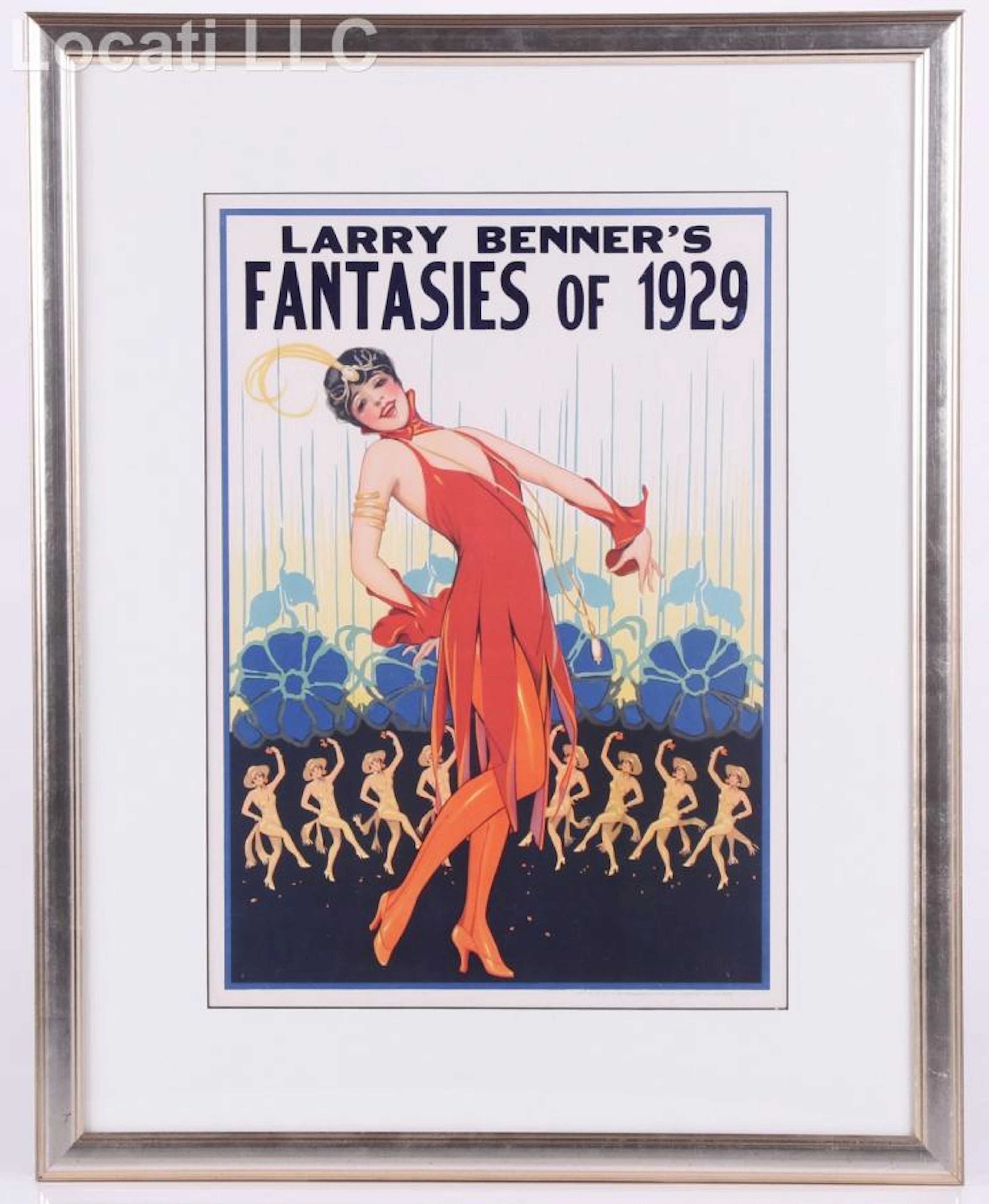 An Original Burlesque Advertising Poster