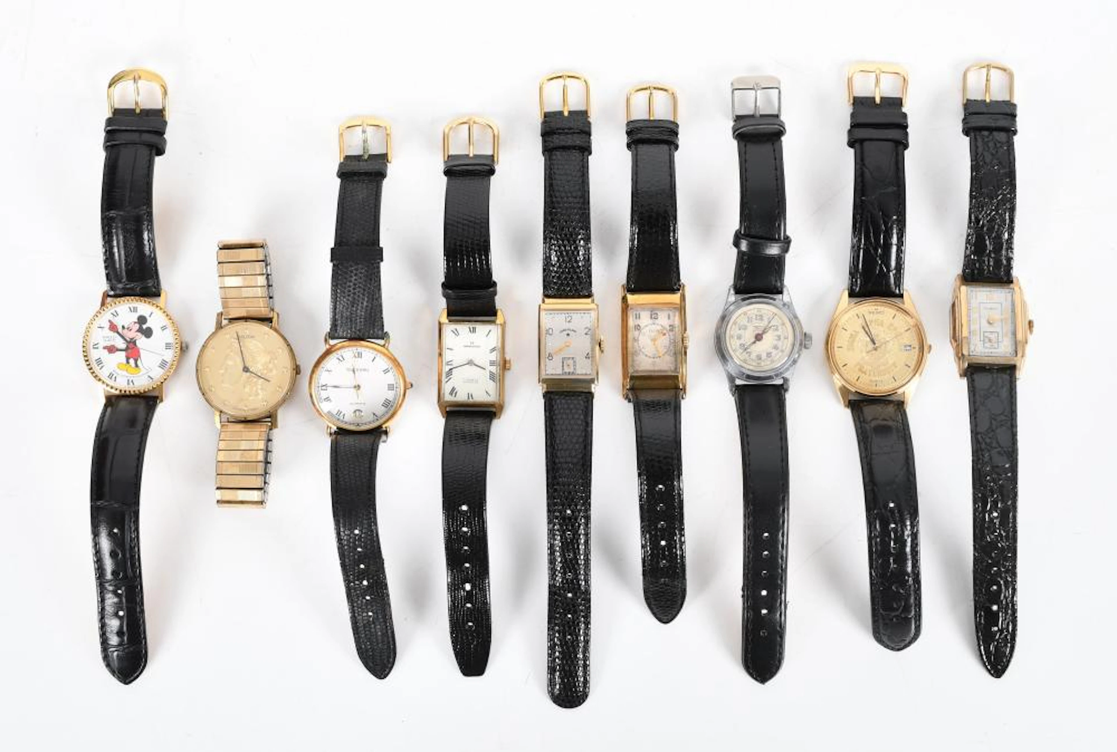 Eight watches Including Hamilto