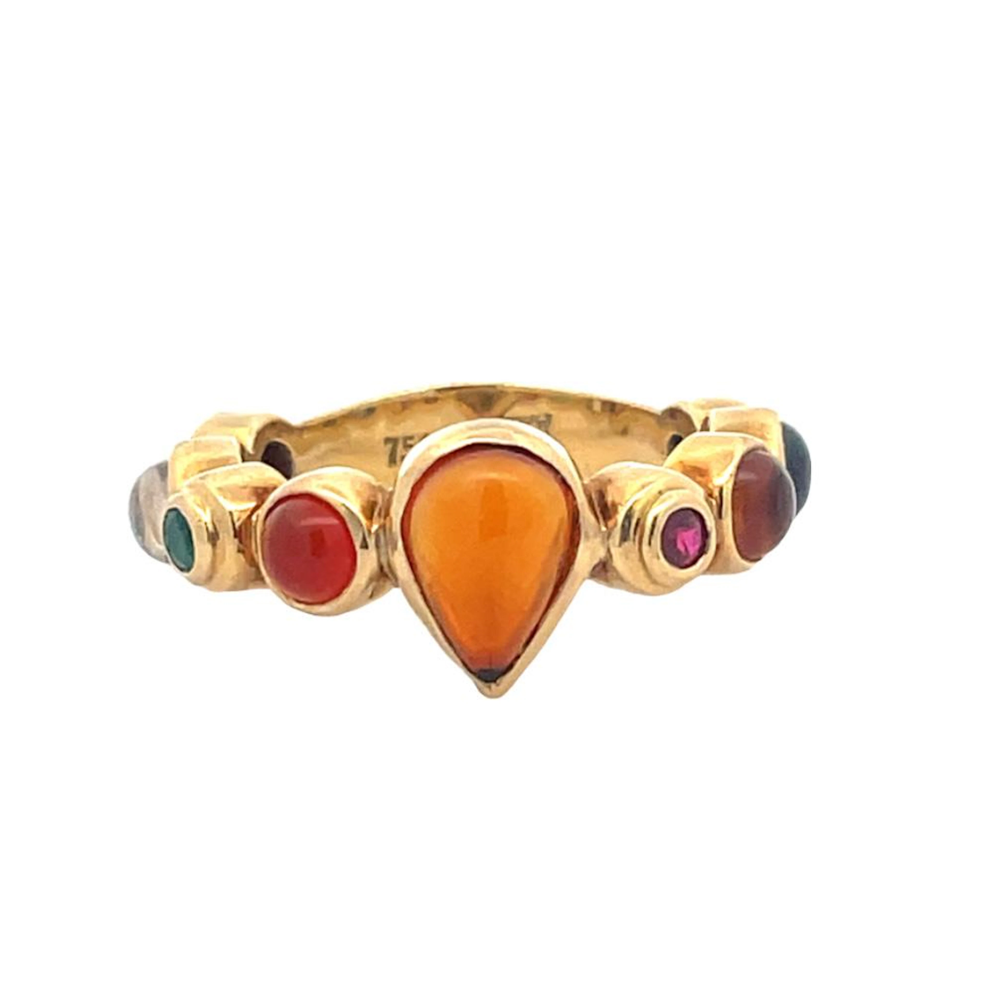 Temple St. Clair 18K Gemstone Ring