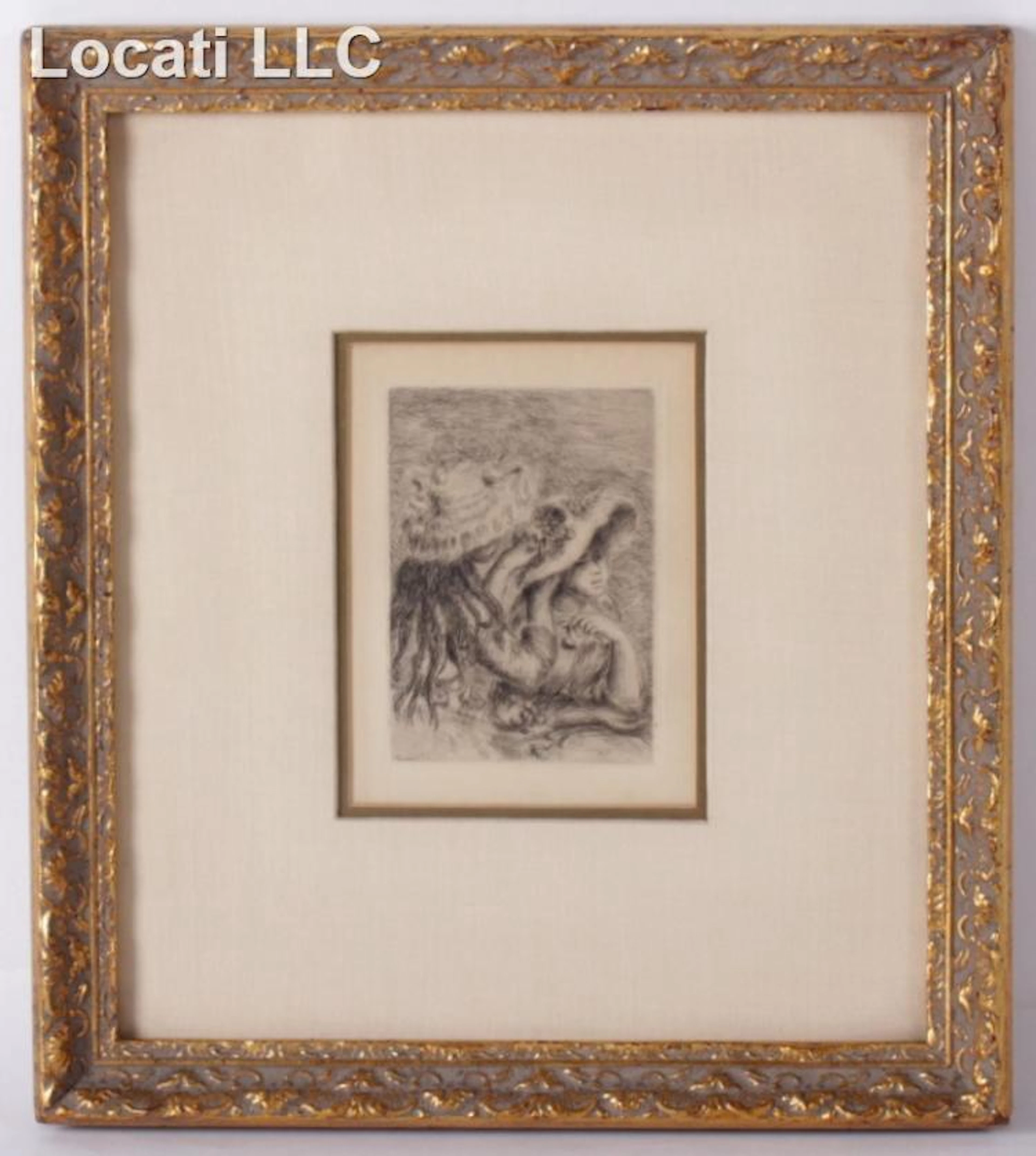Pierre-Auguste Renoir (French 1841 - 1919) Etching