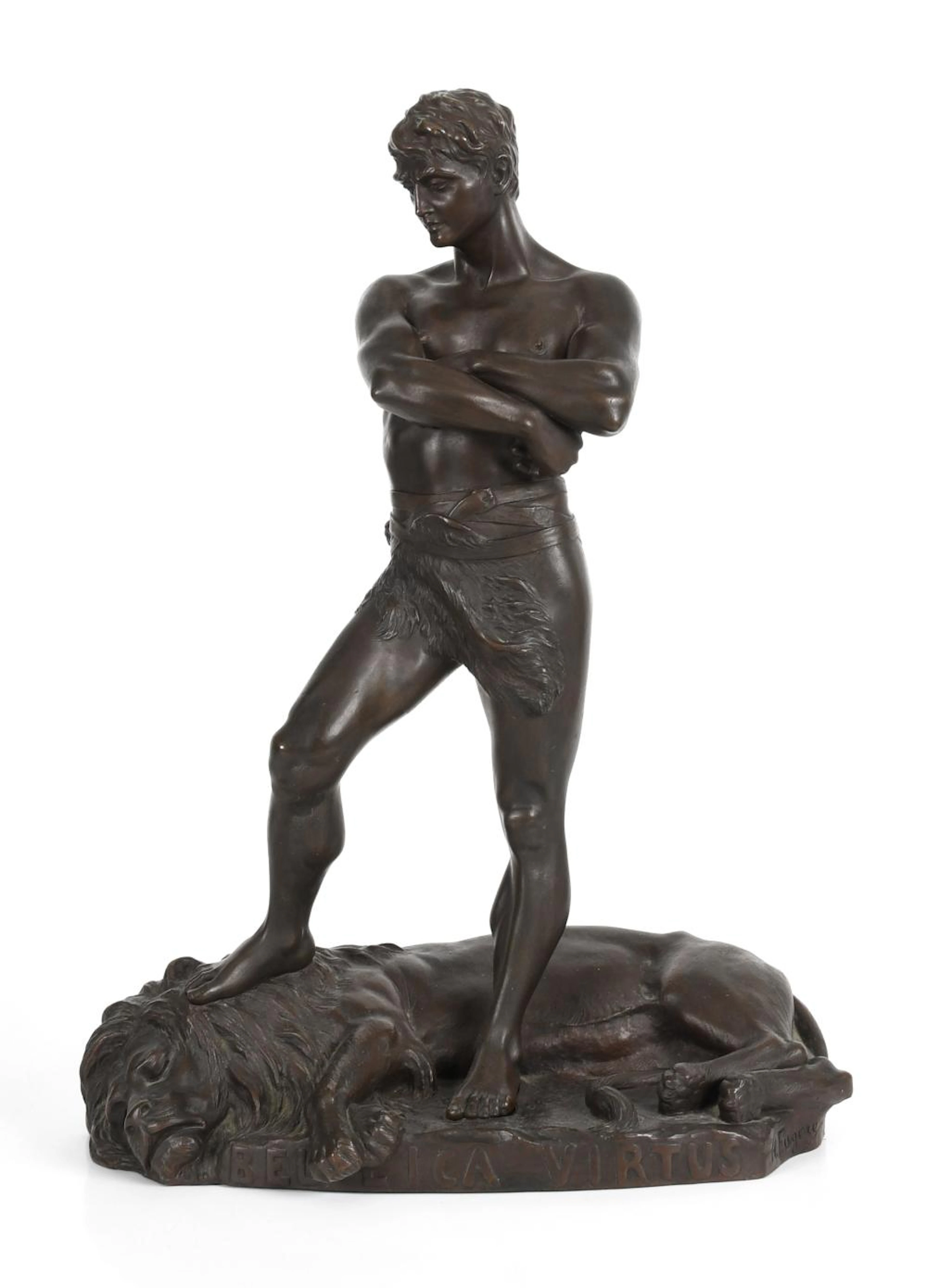 French Bronze: Bellica Virtus, Henri Fugere