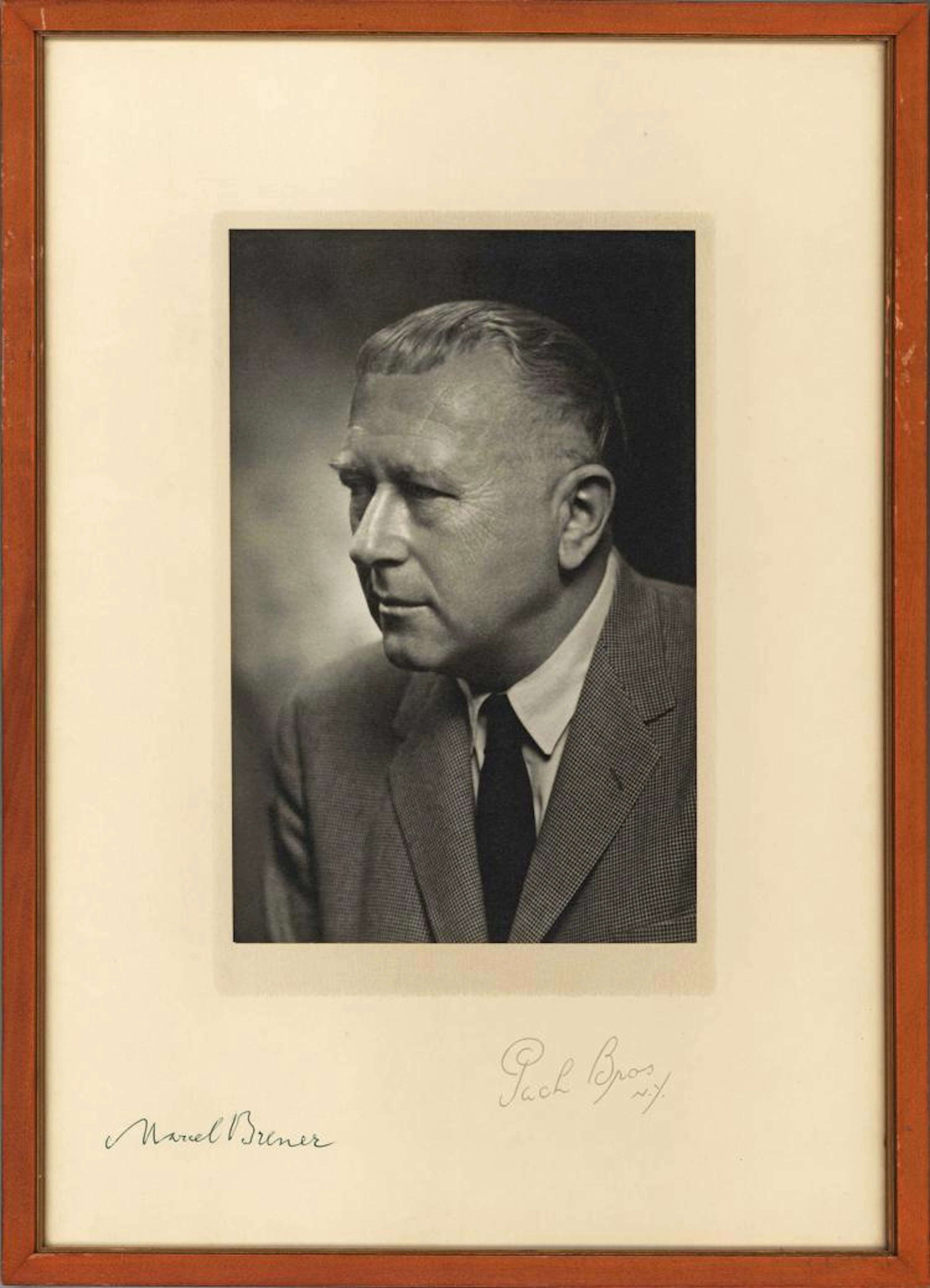Architect Marcel Breuer Rare Signed Photograph