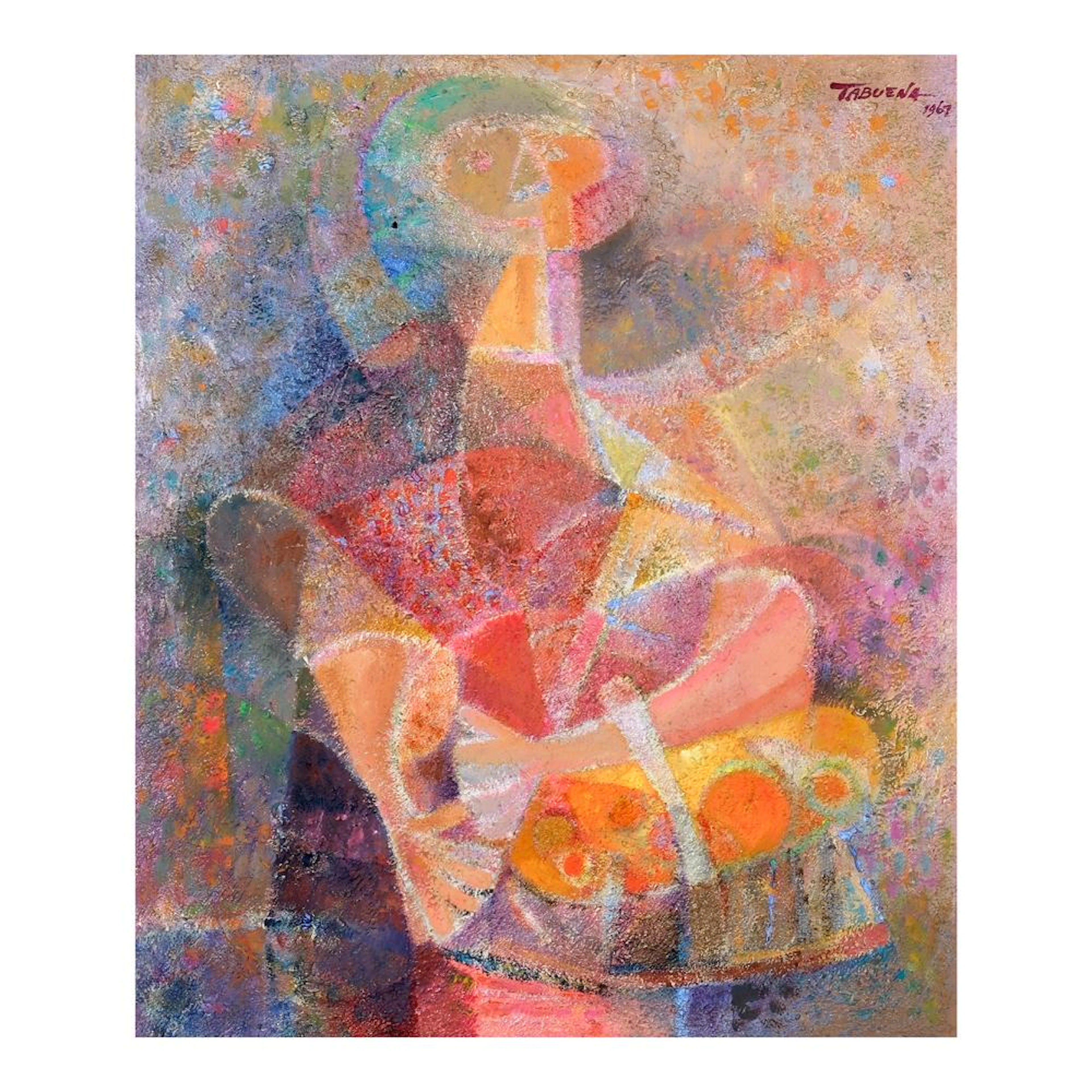 Romeo Tabuena (1921- 2015) - Woman with Fruits