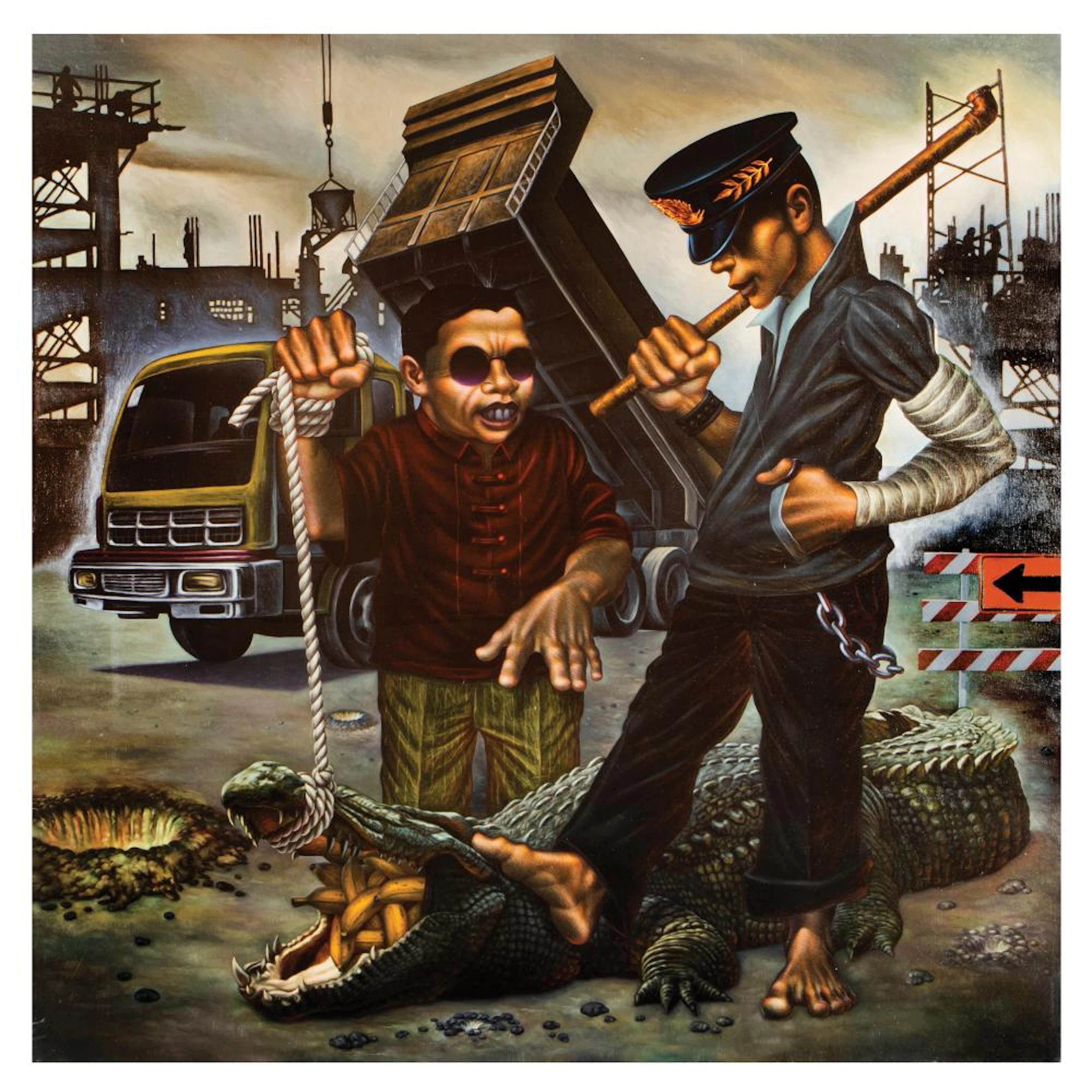 Leslie De Chavez (b. 1978) Mr. Chin's Pet Project