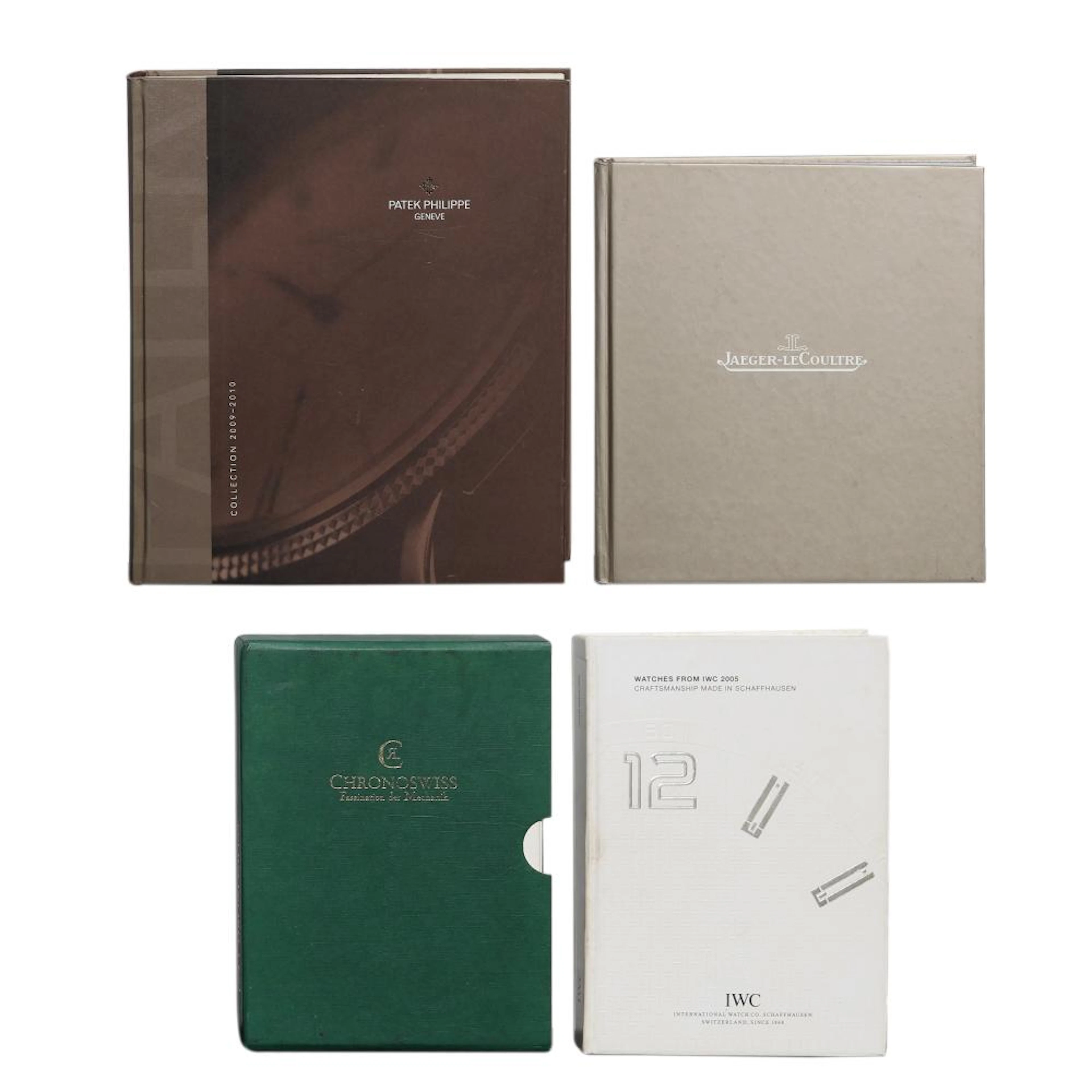 Four Watch Catalogs (Various Brands)