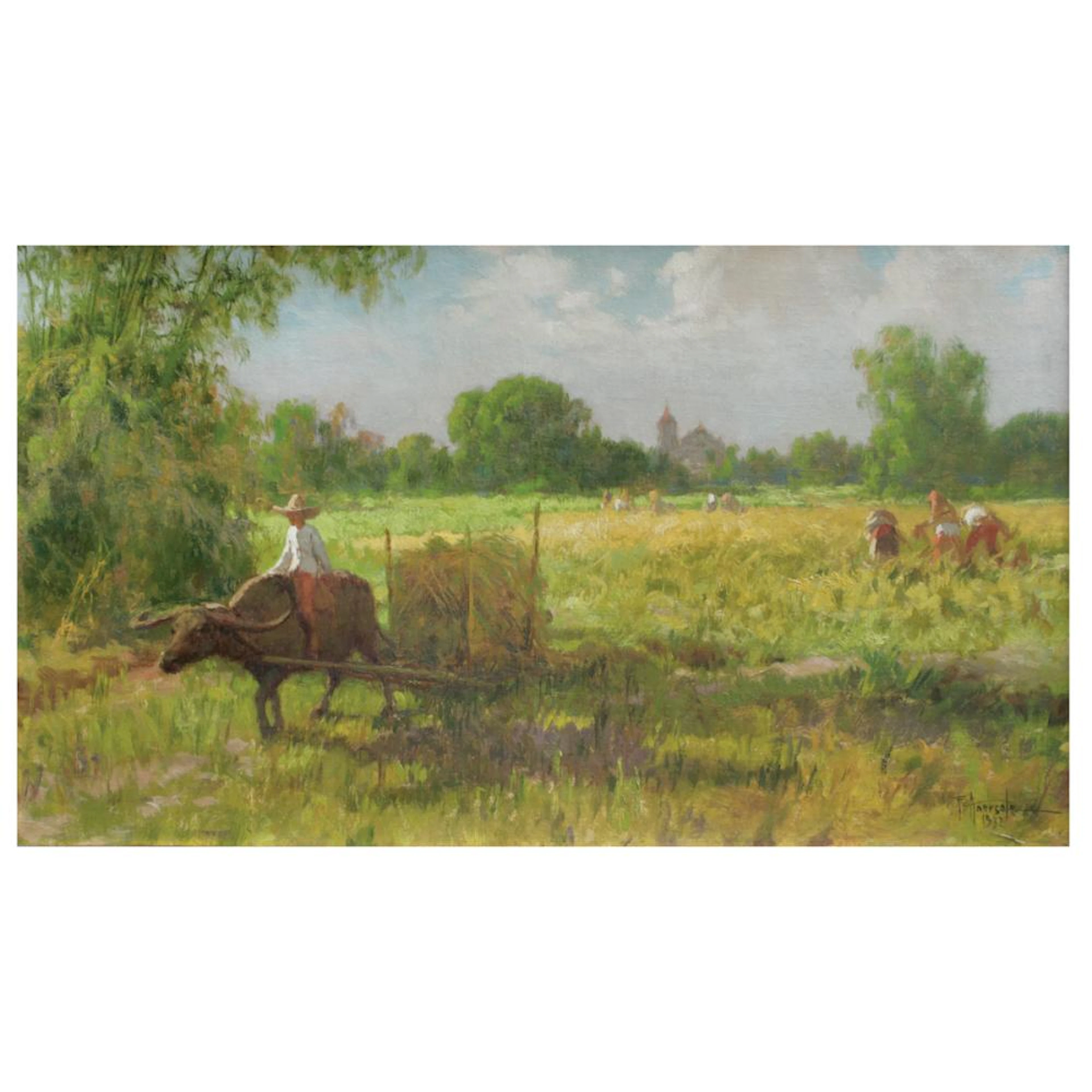 Fernando Amorsolo (1892 - 1972) Harvest
